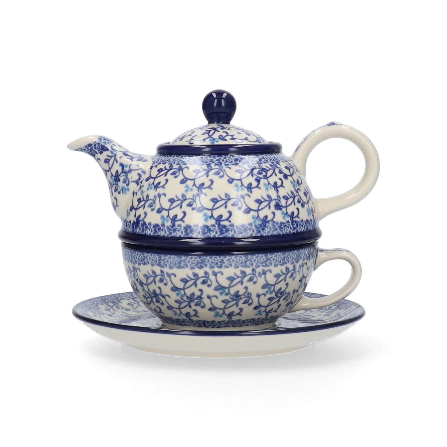 Bunzlau Castle Keramik Set Tea for One 600 ml - Tender Twigs