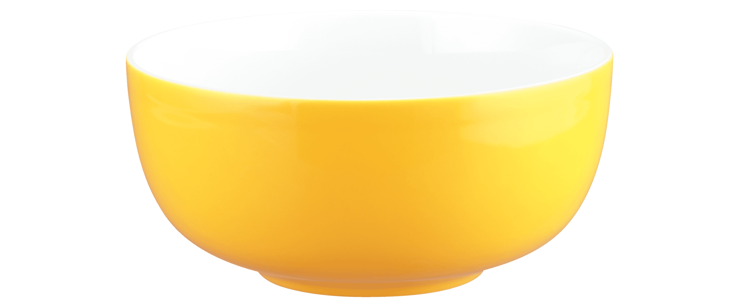 Seltmann Porzellan Liberty Pure Colors yellow glow Müslischale 15 cm