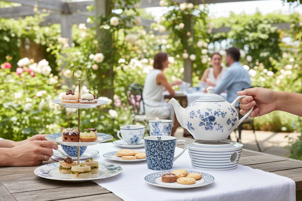 Laura Ashley Blueprint Porzellan Lifestyle