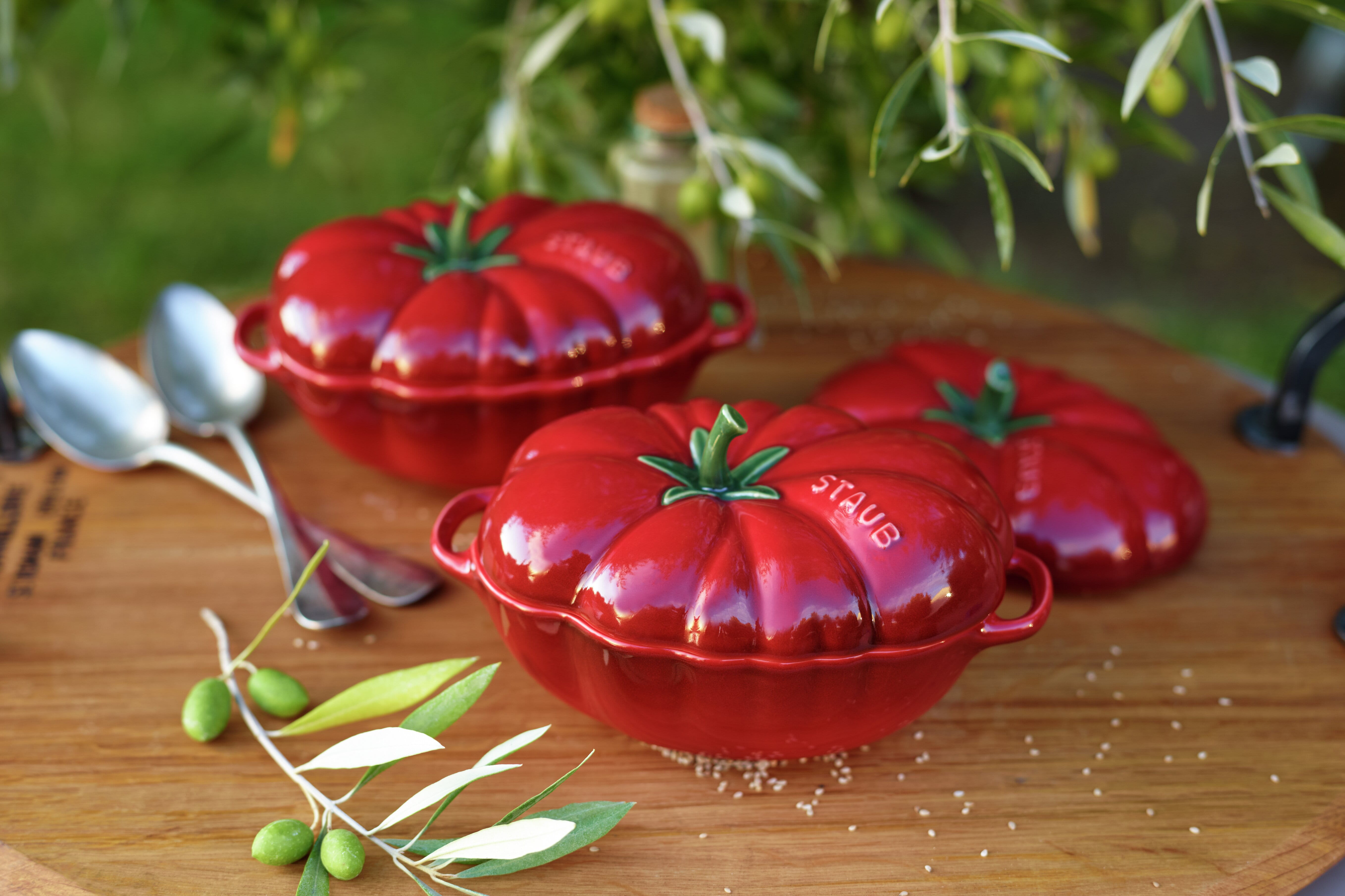 Staub France Keramik Tomaten Cocotte