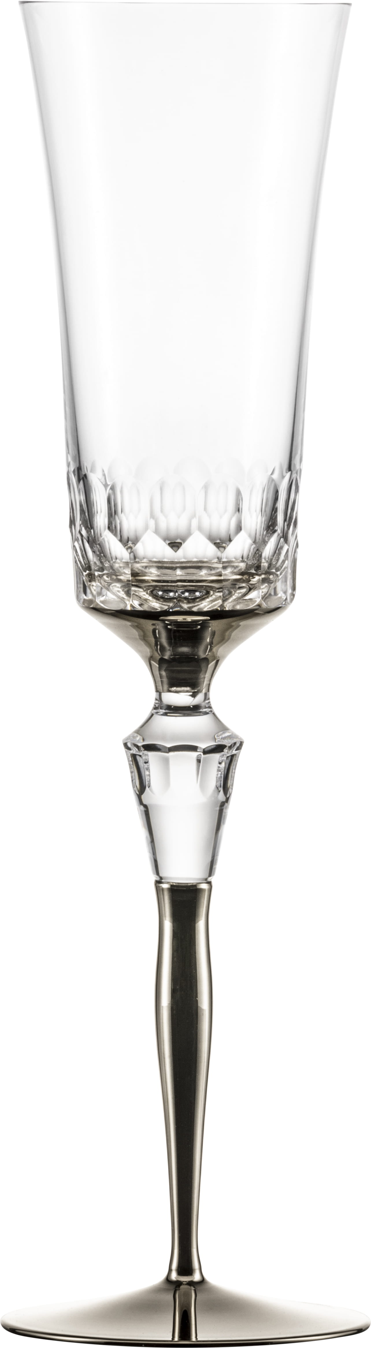 Eisch Glas Champagner Exklusiv 2 Champagnergläser 596/75 Platin im Geschenkkarton