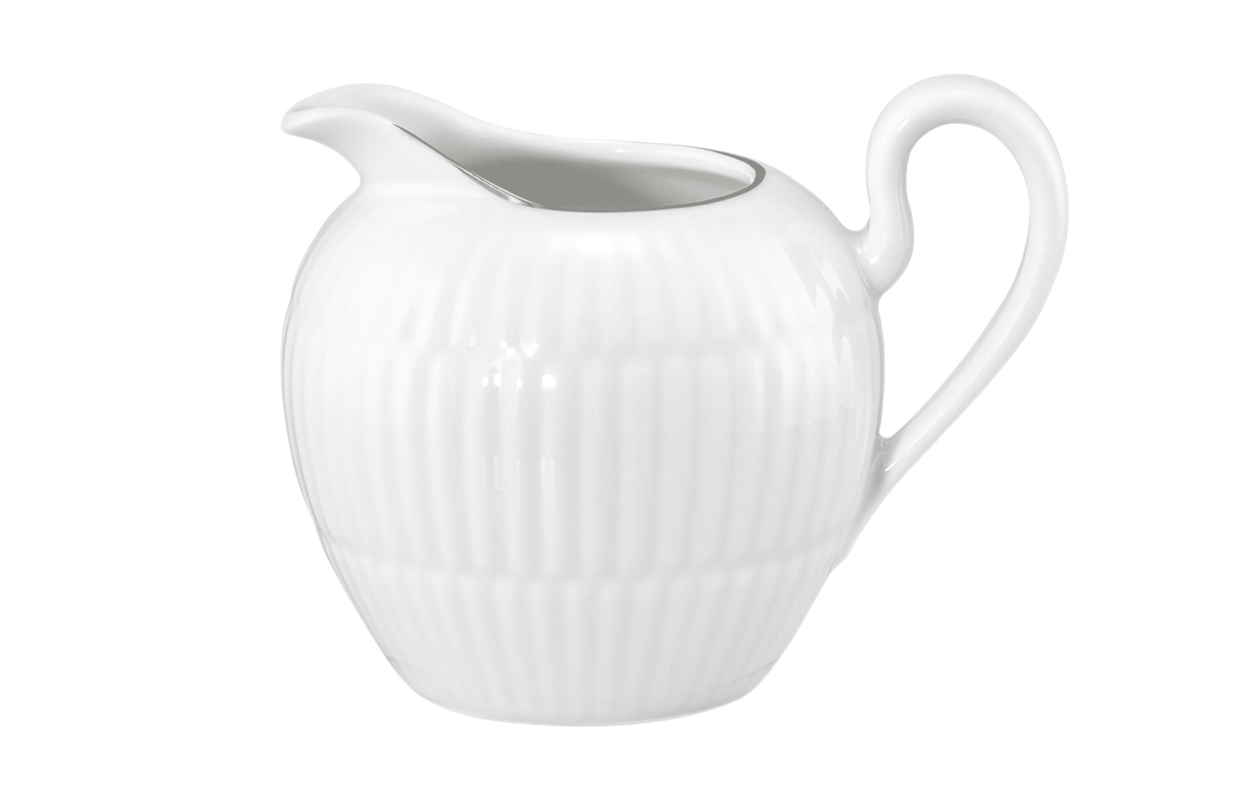 Seltmann Porzellan Amina Weiss / Goldrand Milchkännchen 0,17 l