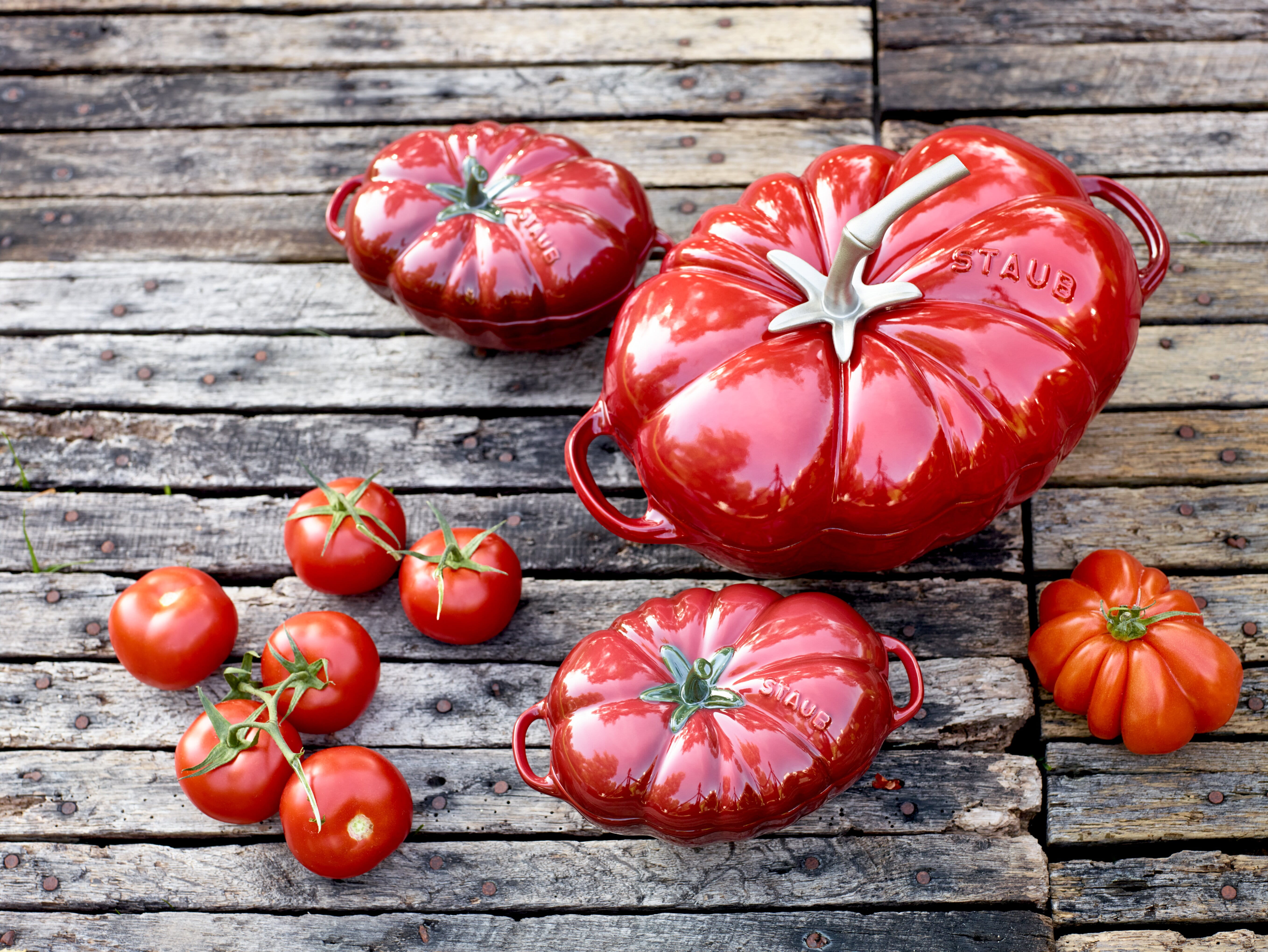 Staub France Keramik Tomaten Cocotte