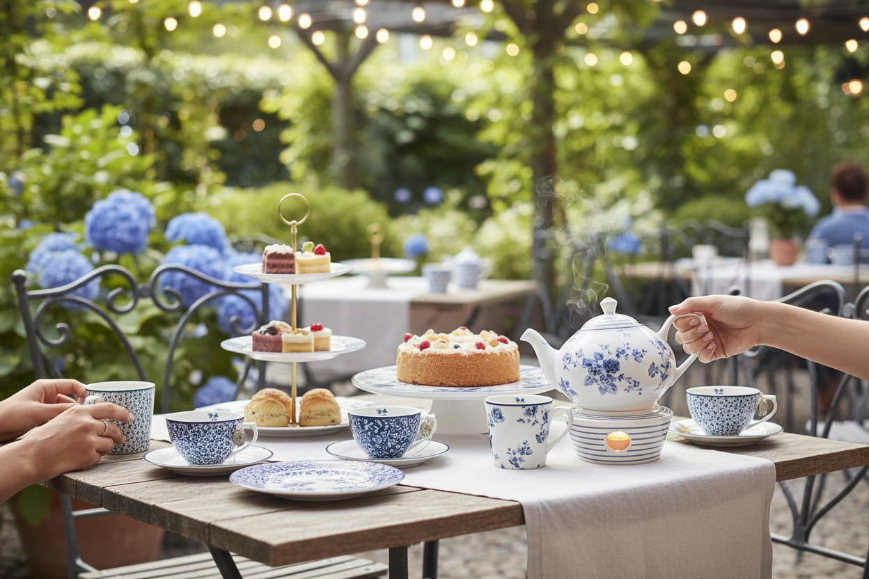 Laura Ashley Blueprint Porzellan Lifestyle
