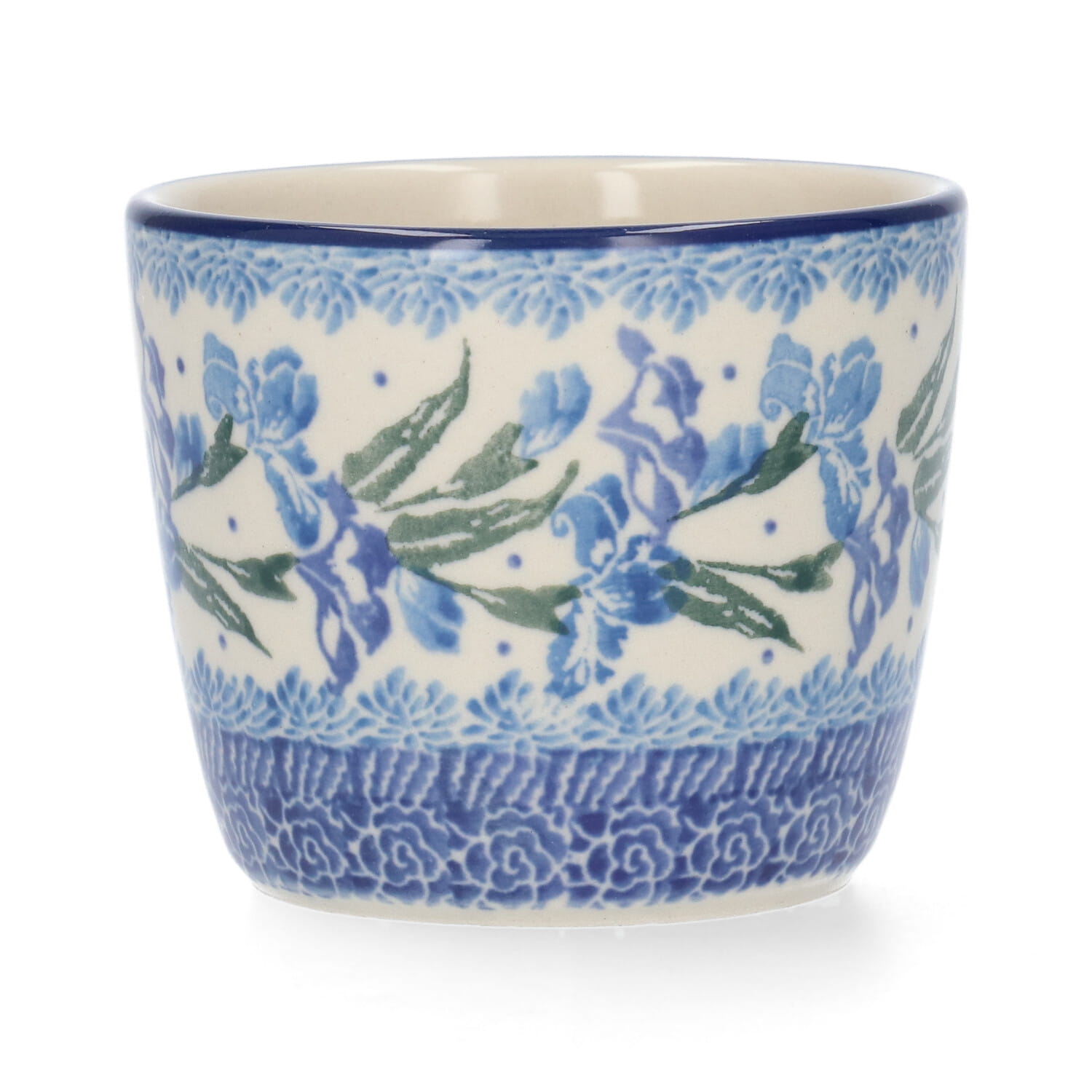 Bunzlau Castle Keramik Becher Tumbler 220 ml - van Gogh Irises