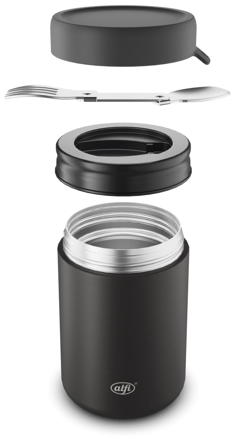 alfi Isolier-Speisegefäß ISO FOOD MUG velvet black mat 0,35 l