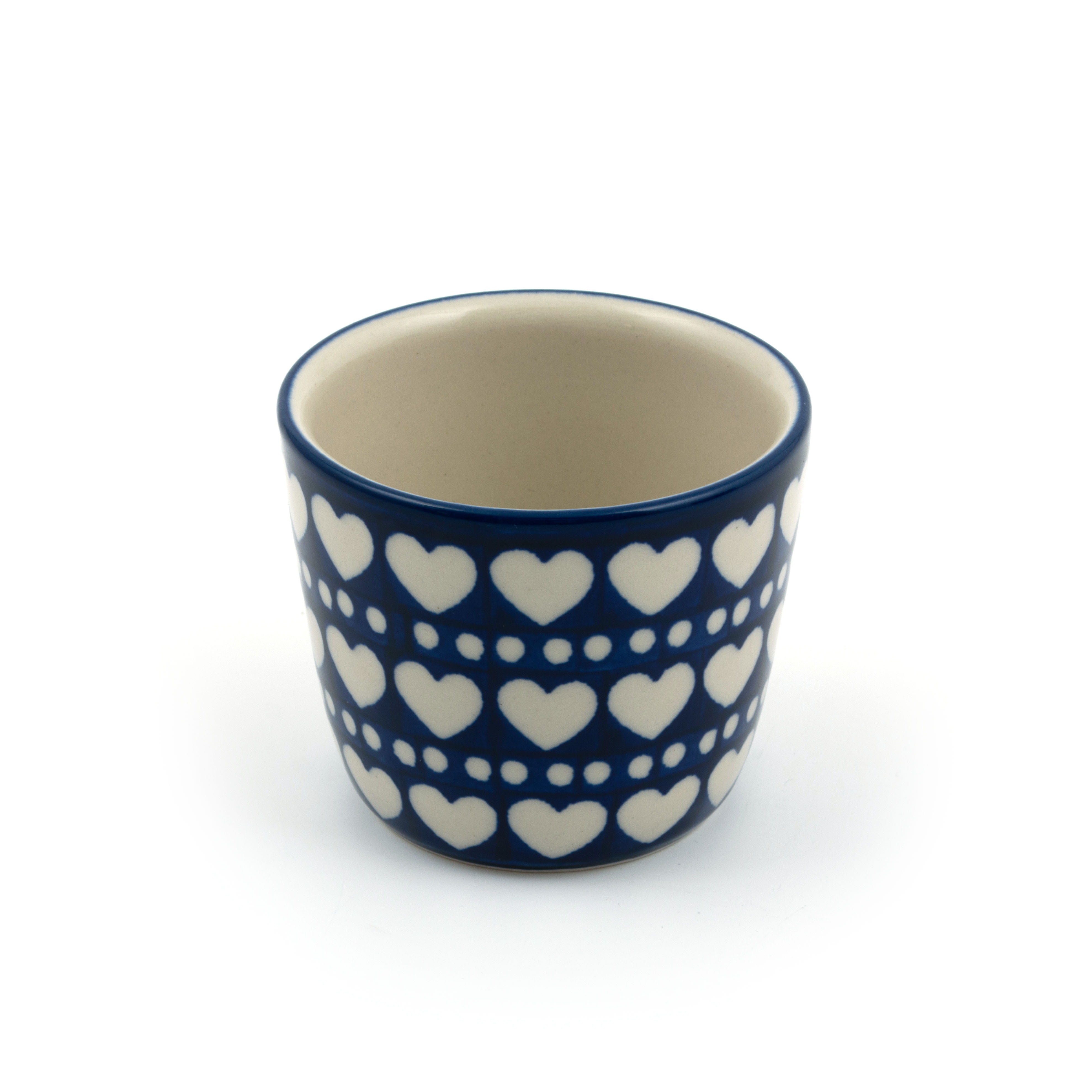 Bunzlau Castle Keramik Becher Tumbler 220 ml - Blue Valentine