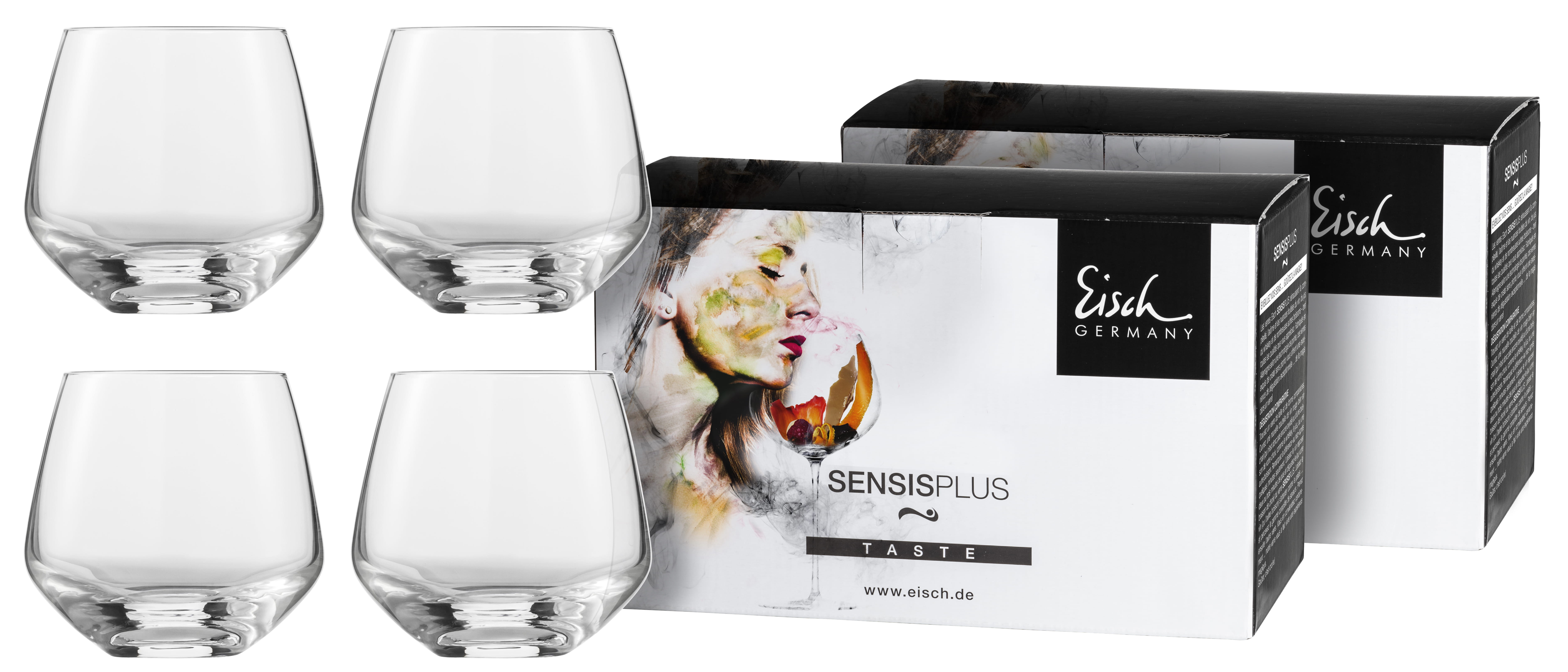 Eisch Sky Sensis plus Whiskyglas 518/14 - 4 Stück im Geschenkkarton