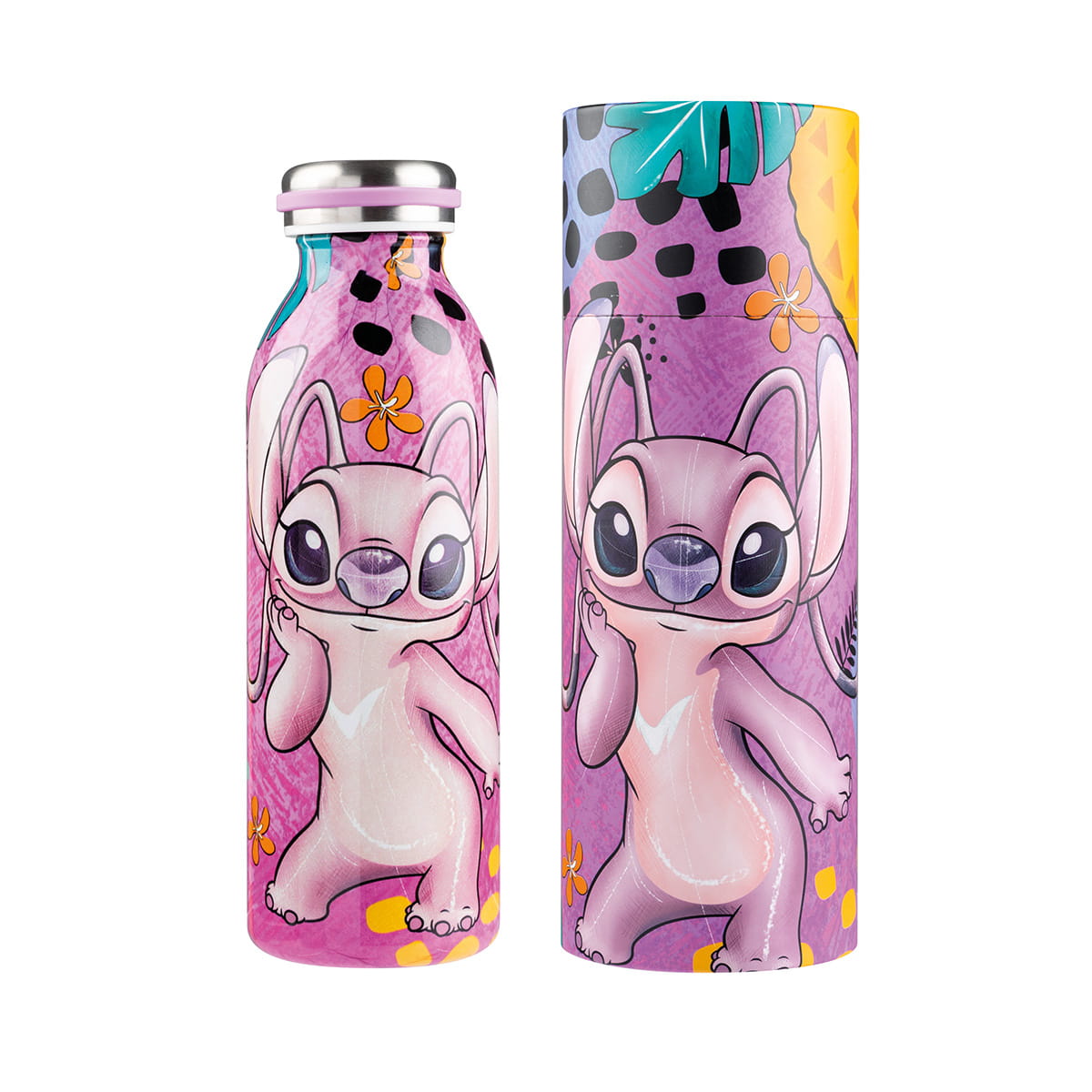 Gilde Disney Edelstahl Thermosflasche "Angel Stitch"