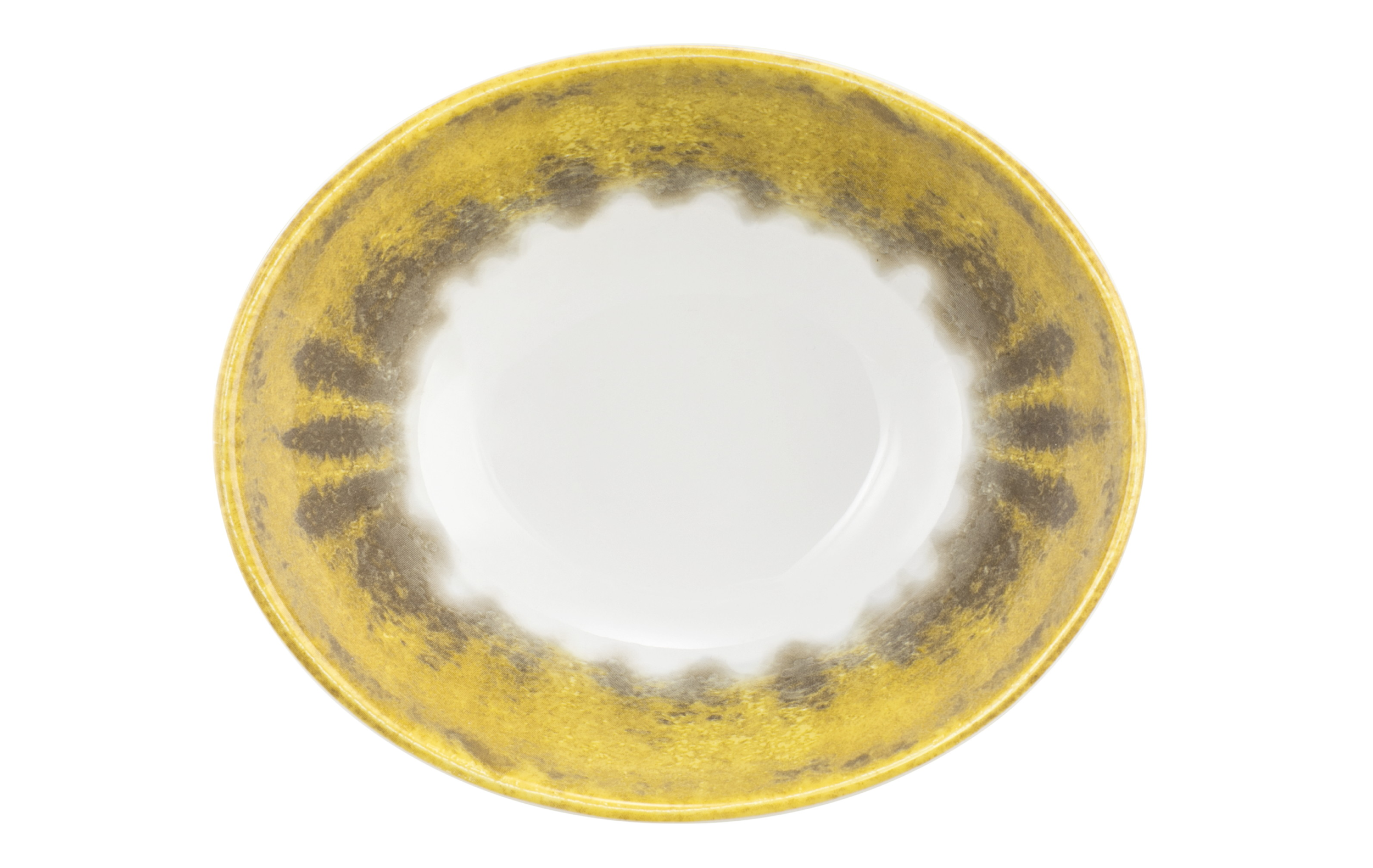Seltmann Porzellan Modern Life Batik Kurkuma Suppenschale oval 5238 16 cm