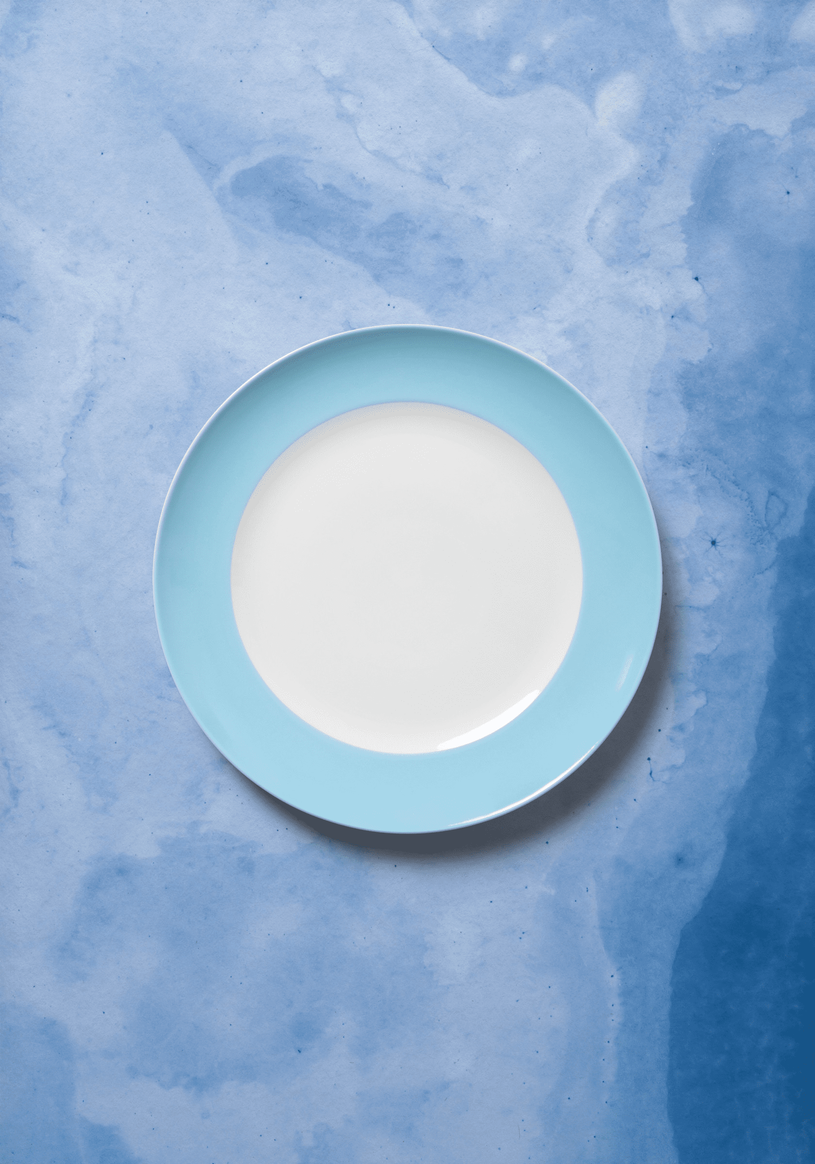 Seltmann Porzellan Liberty lagoon blue Espressountertasse 12 cm