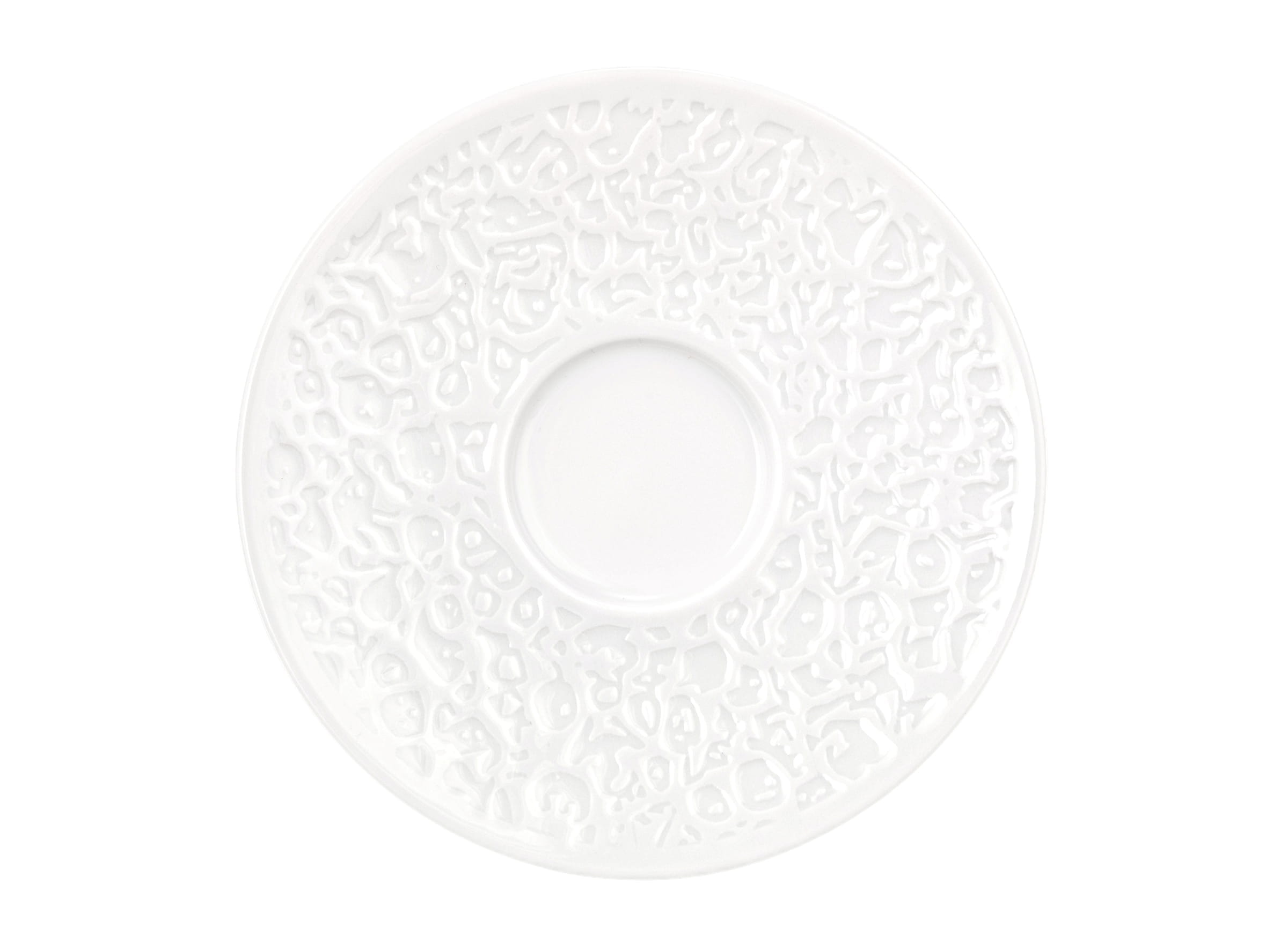 Seltmann Porzellan Nori Weiß Kombi-Untere rund klein 13,5 cm