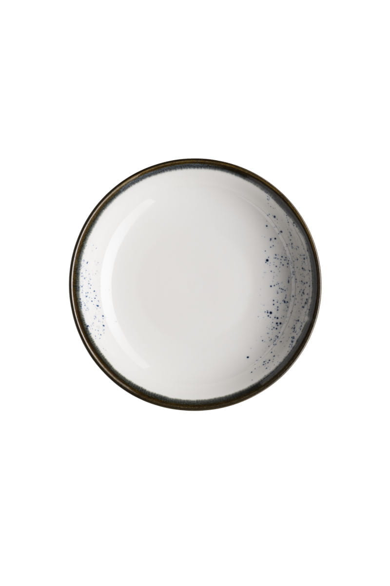 Mäser Porzellan Pintar Weißblau Teller tief 21 cm