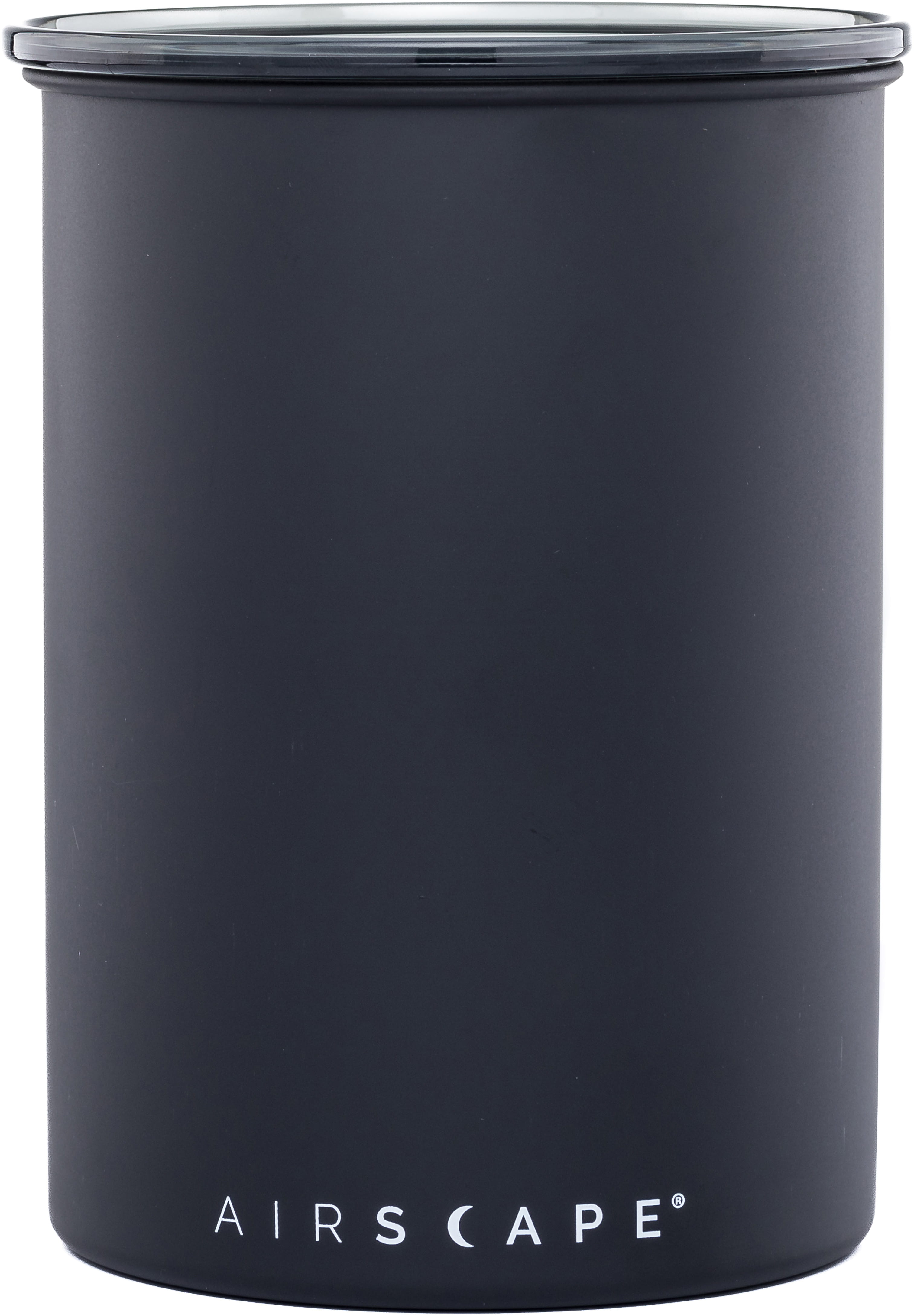 Airscape Edelstahl-Aromabehälter mittel, schwarz matt