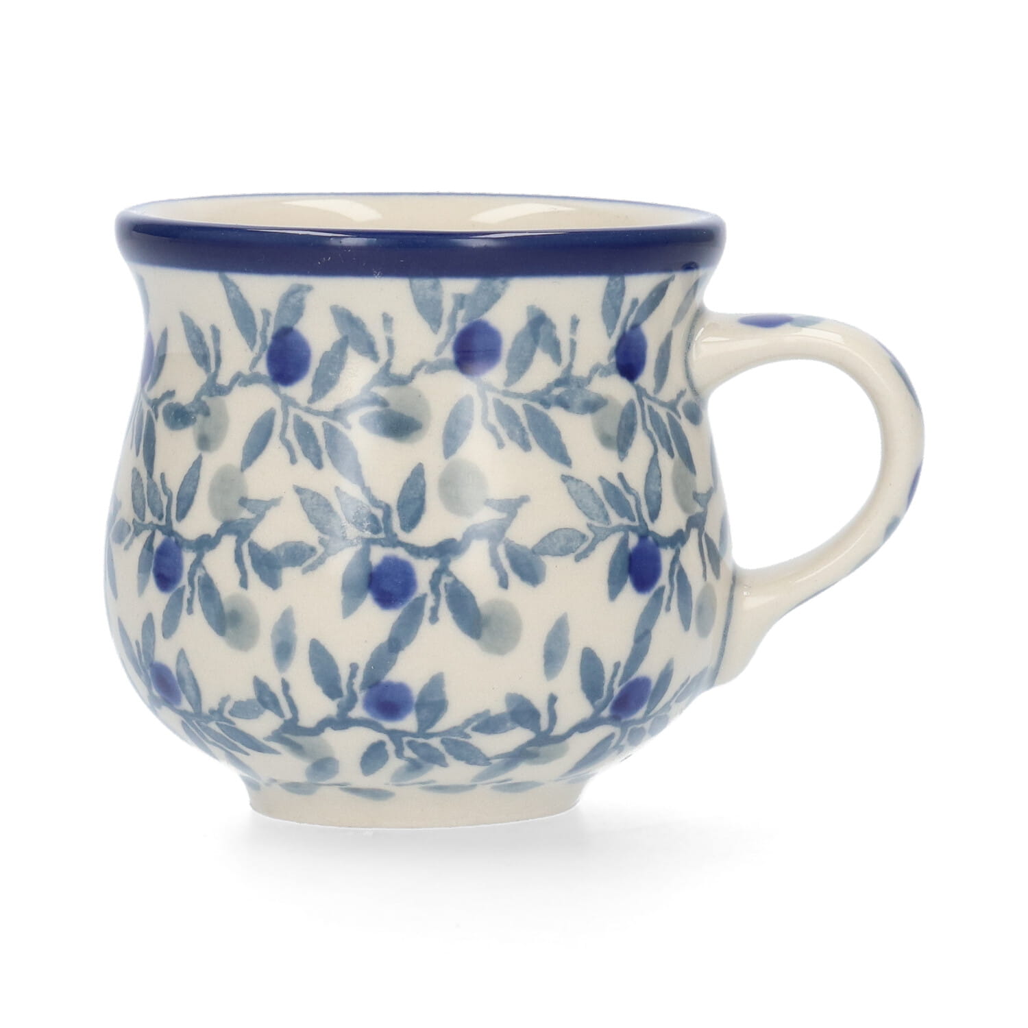 Bunzlau Castle Keramik Espressotasse Farmer 90 ml - Blue Olive