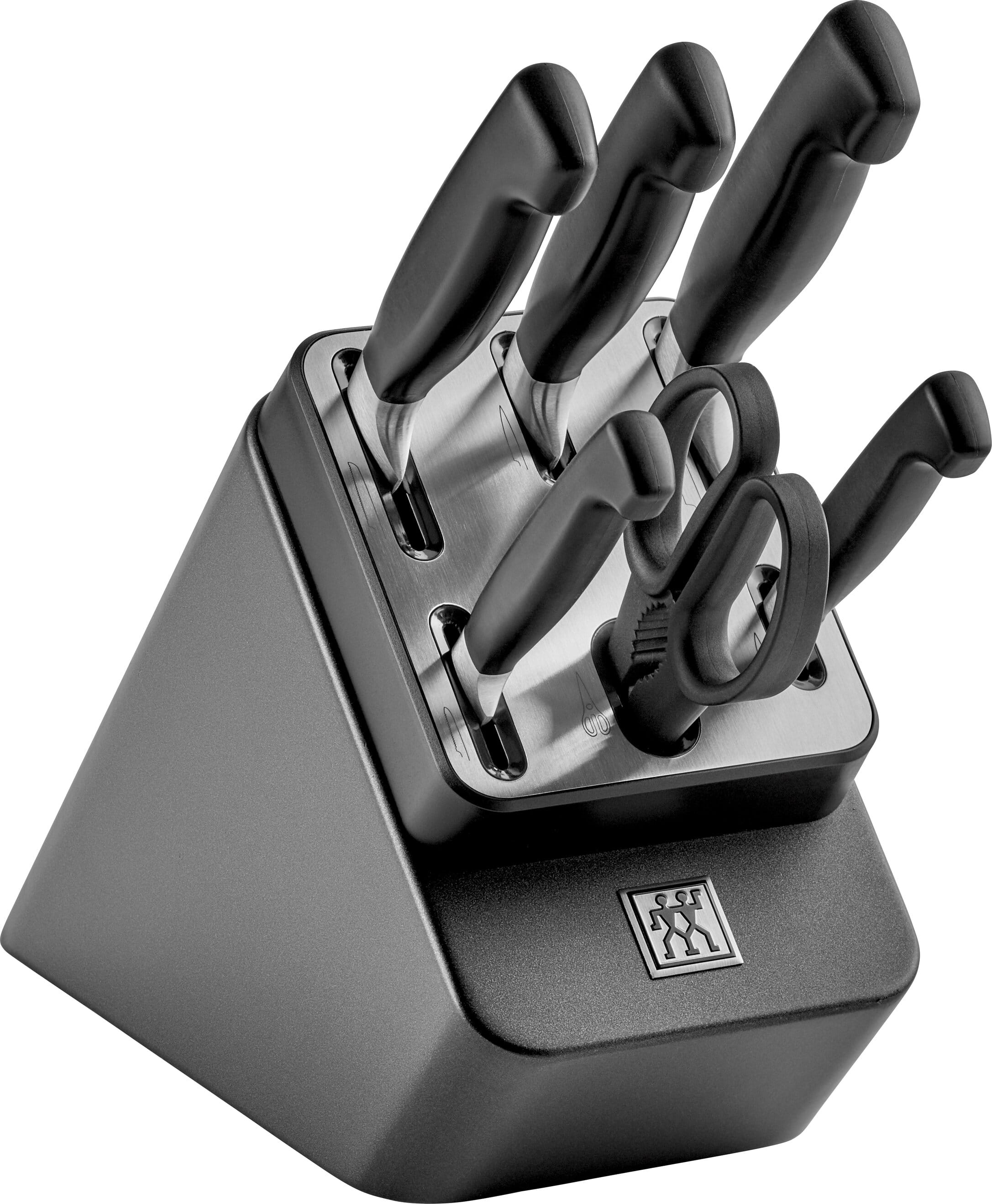 Zwilling Vier Sterne Selbstschärfender Messerblock 7-tlg. Lifestylefotozit