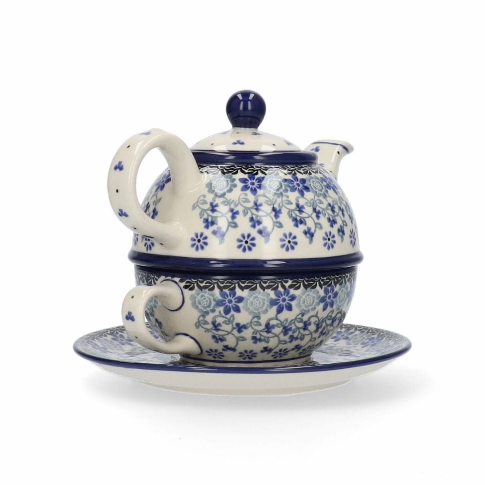 Bunzlau Castle Keramik Set Tea for One 600 ml - Belle Fleur