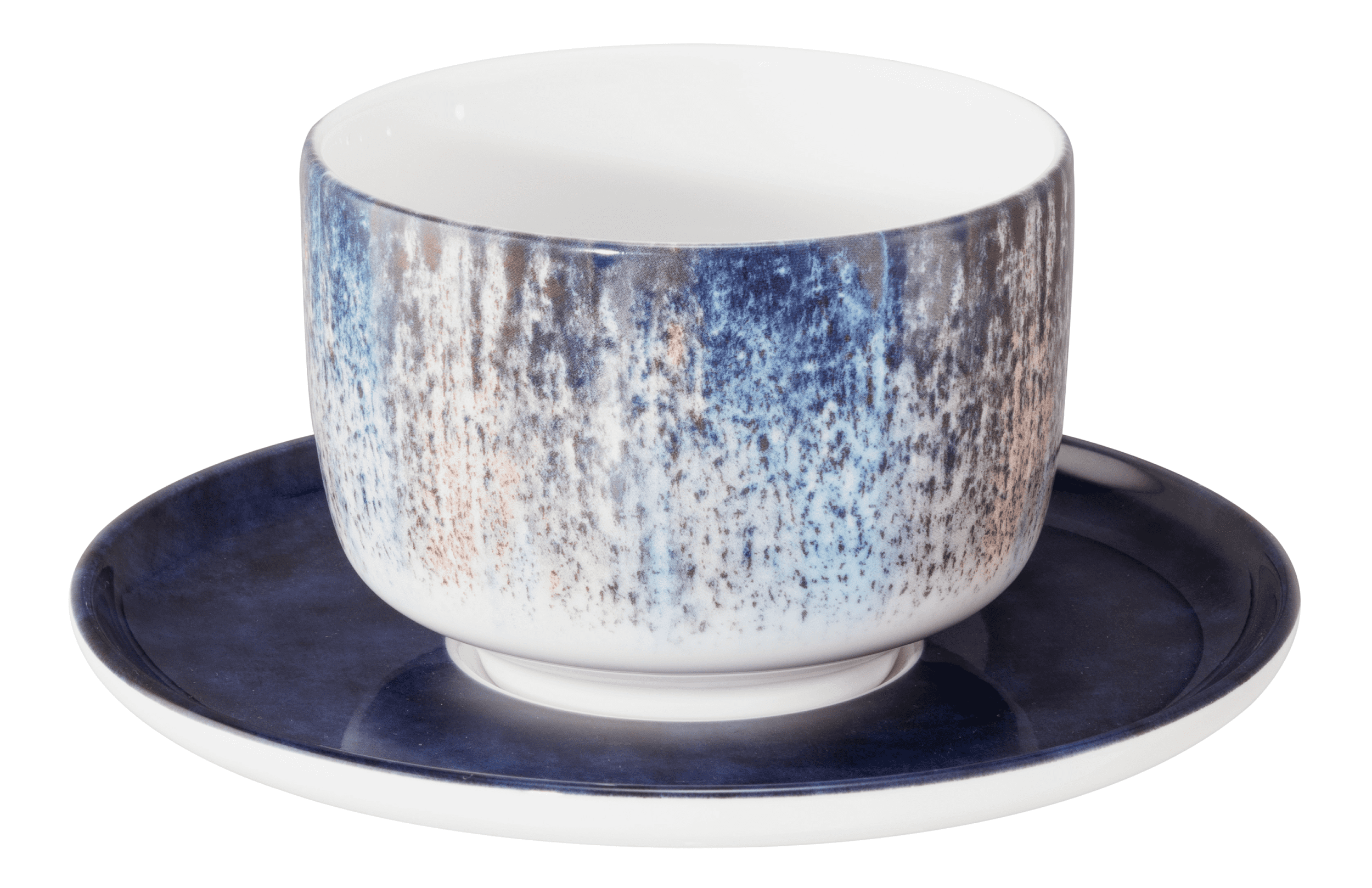 Seltmann Porzellan Sento Pulse Milchkaffeetasse ohne Henkel 0,35 l mit Untere