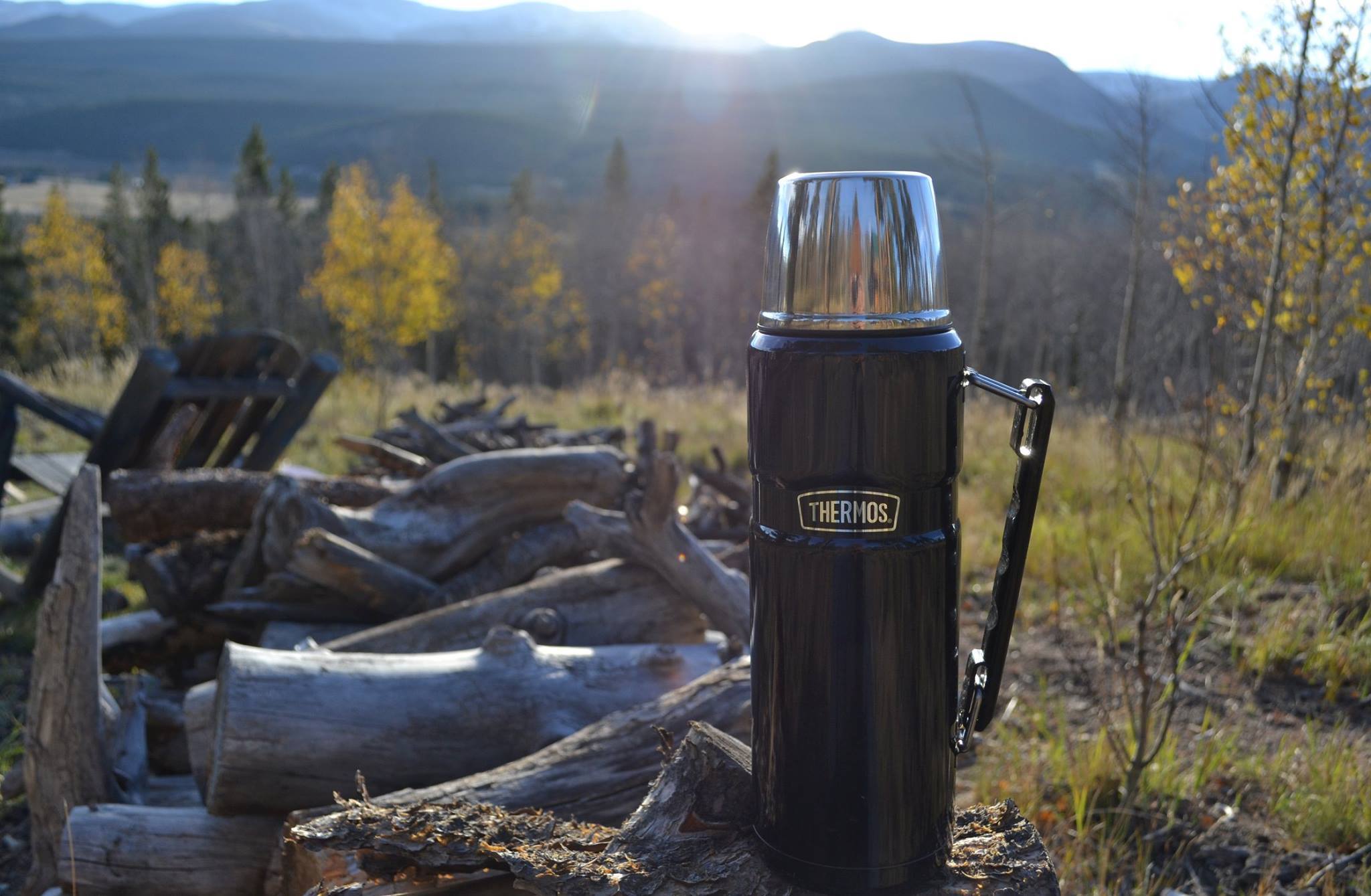 Thermos Isolierflasche Stainless King blue 1,20l | 4003256120