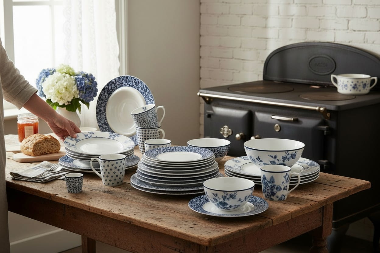 Laura Ashley Blueprint Porzellan Lifestyle