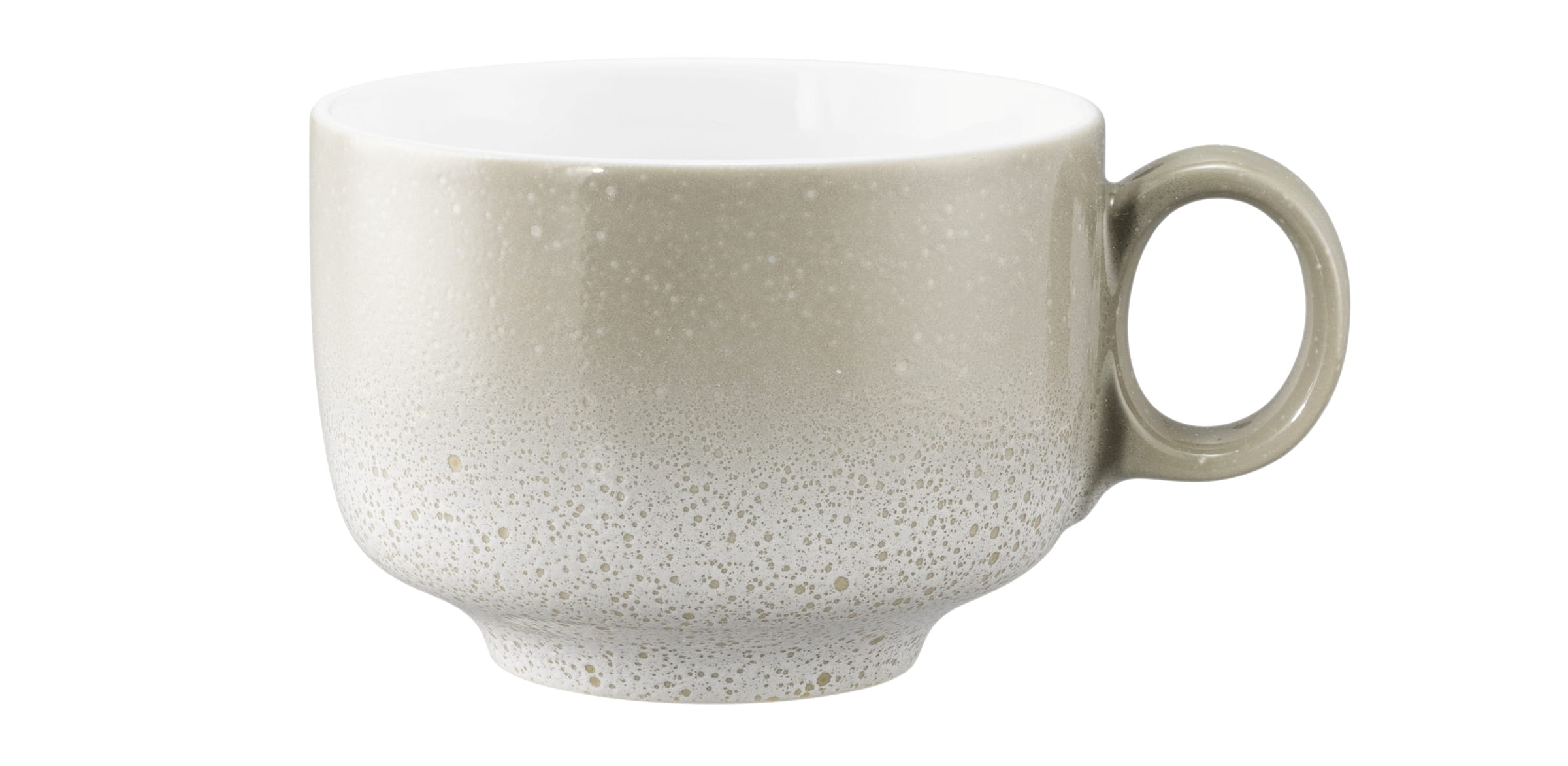 Seltmann Porzellan Sento Home Aura cream Cappuccinoobertasse 0,30 l mit Henkel