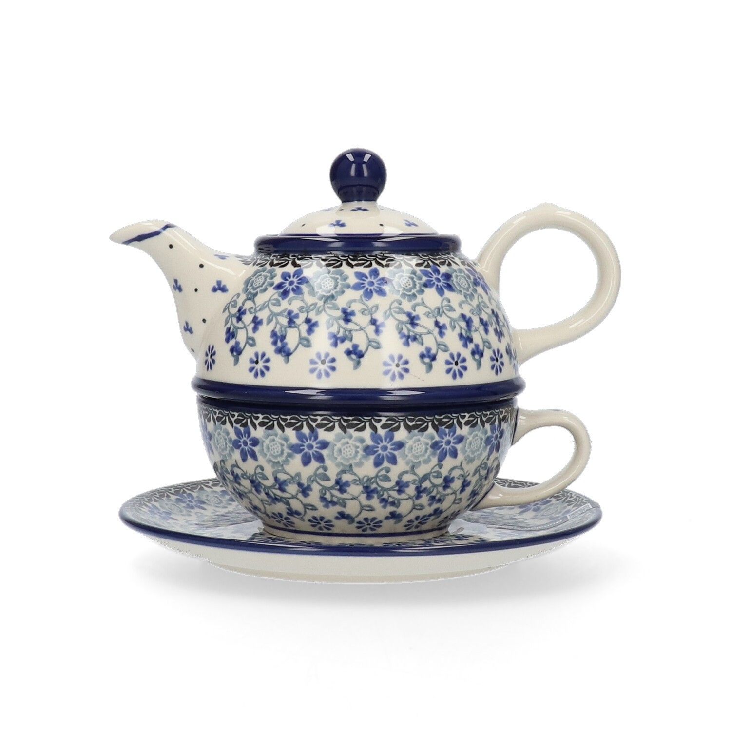 Bunzlau Castle Keramik Set Tea for One 600 ml - Belle Fleur