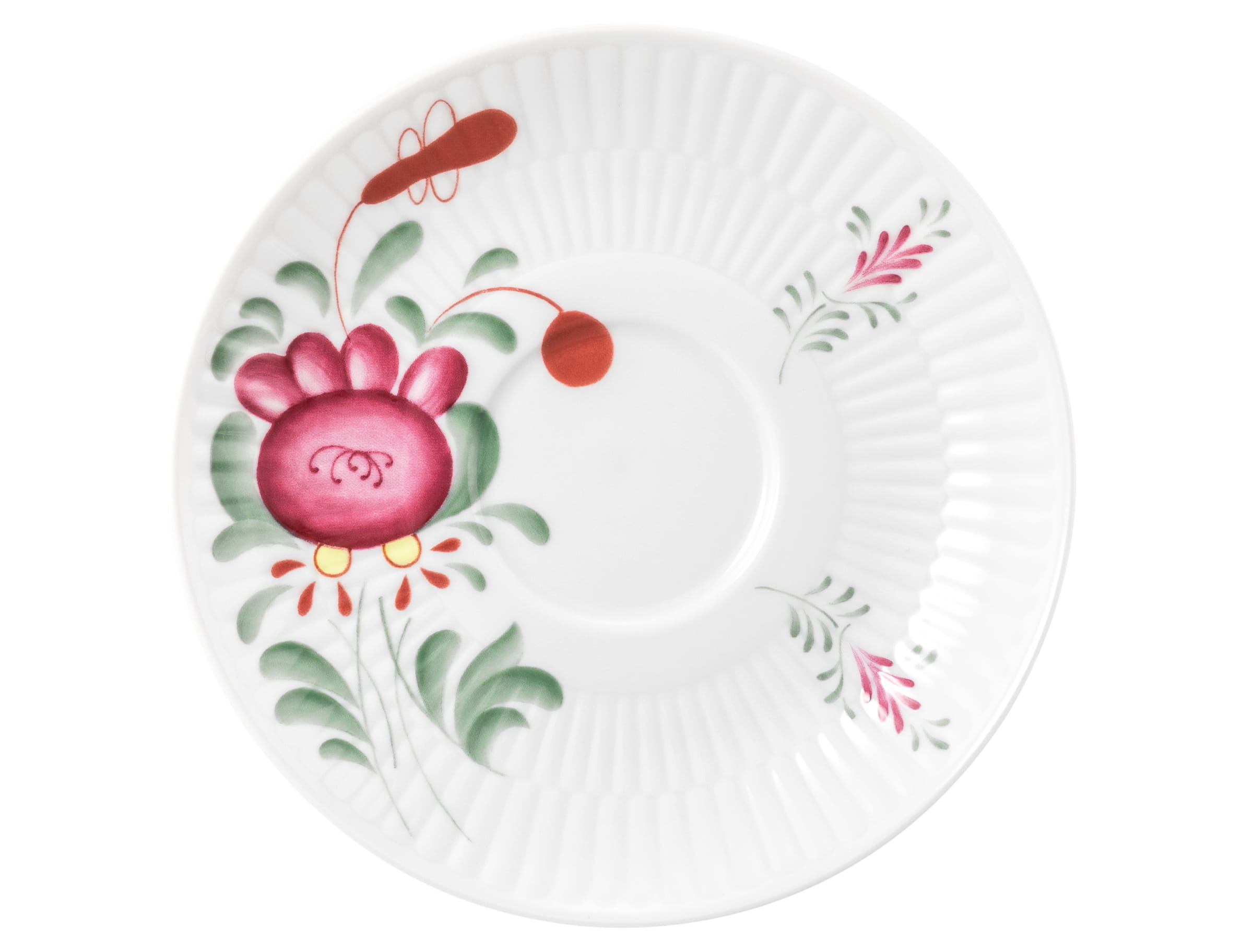 Seltmann Porzellan Amina Ostfriesenrose Kombi-Untertasse groß 16 cm