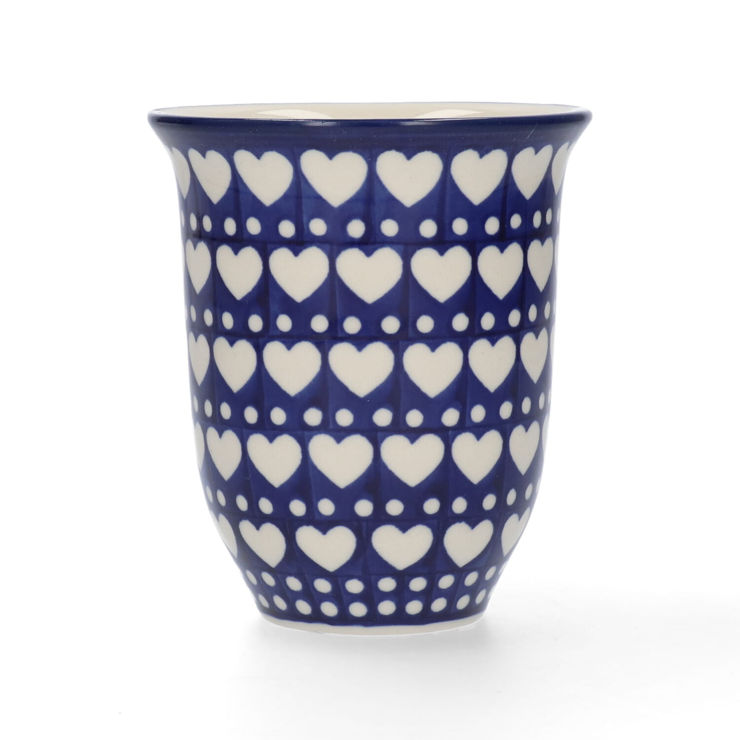 Bunzlau Castle Keramik Becher Tulip 500 ml - Blue Valentine