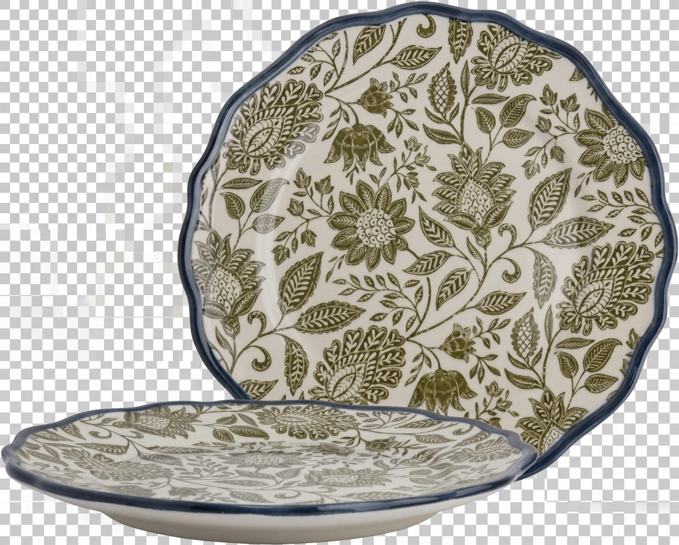 Laura Ashley Porzellan Hedingham Blue Sage Geschenkset 2 Teller Ø 27 cm