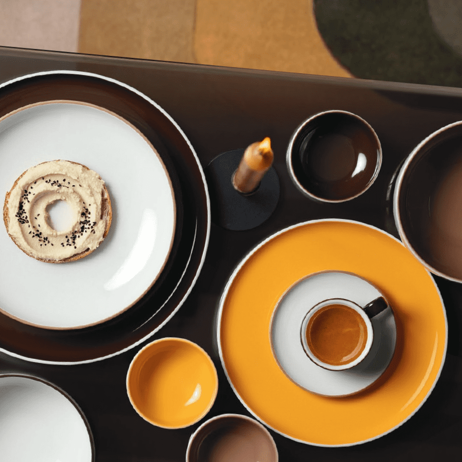 Seltmann Porzellan Sento Home Pure Colors Chocolate Brown Espressountertasse 12 cm