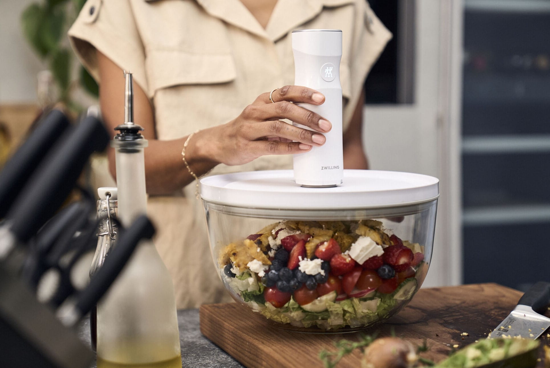 Zwilling Fresh & Safe Vakuumschüssel L 24cm Glas