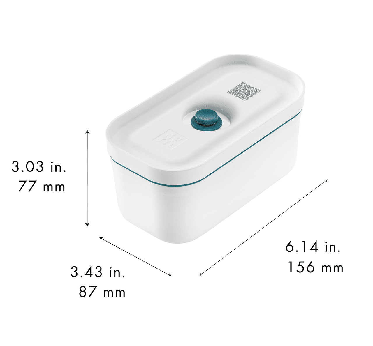 Zwilling Fresh & Save Lunchbox S - Kunststoff Weiß-La Mer