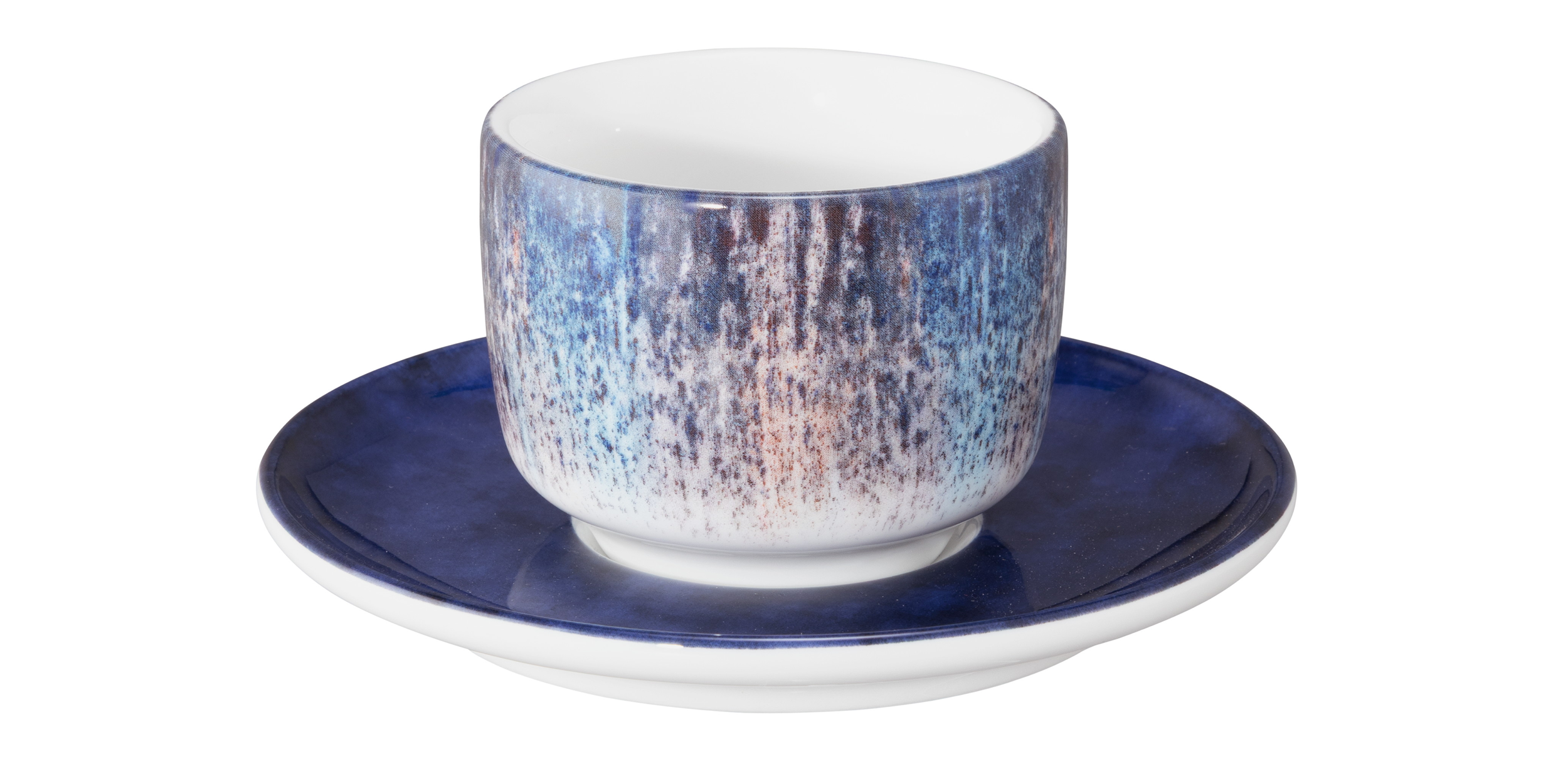 Seltmann Porzellan Sento Pulse Espressotasse ohne Henkel 0,08 l mit Untere