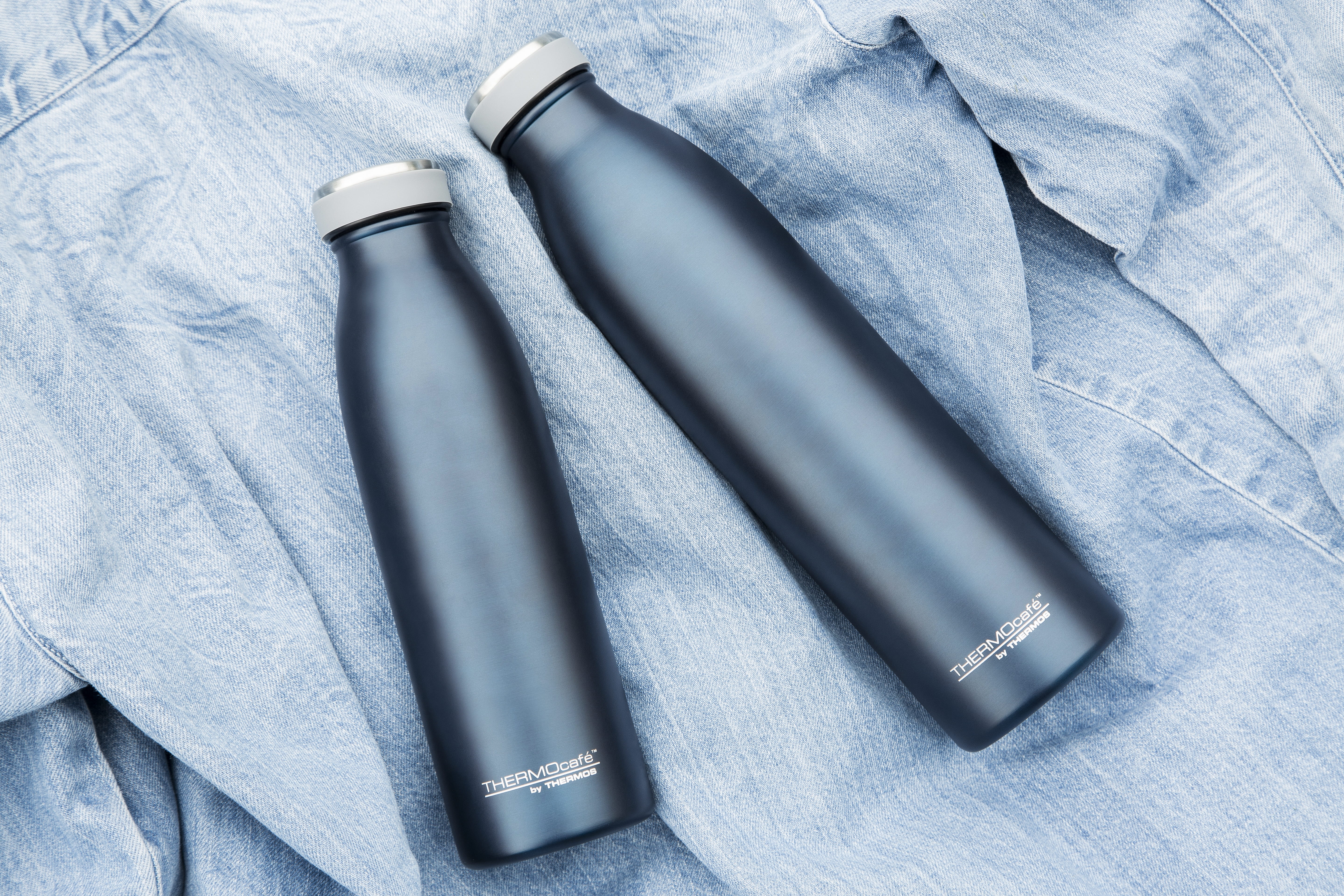 Thermos Isolierflasche TC BOTTLE Saphir blau 0,75l