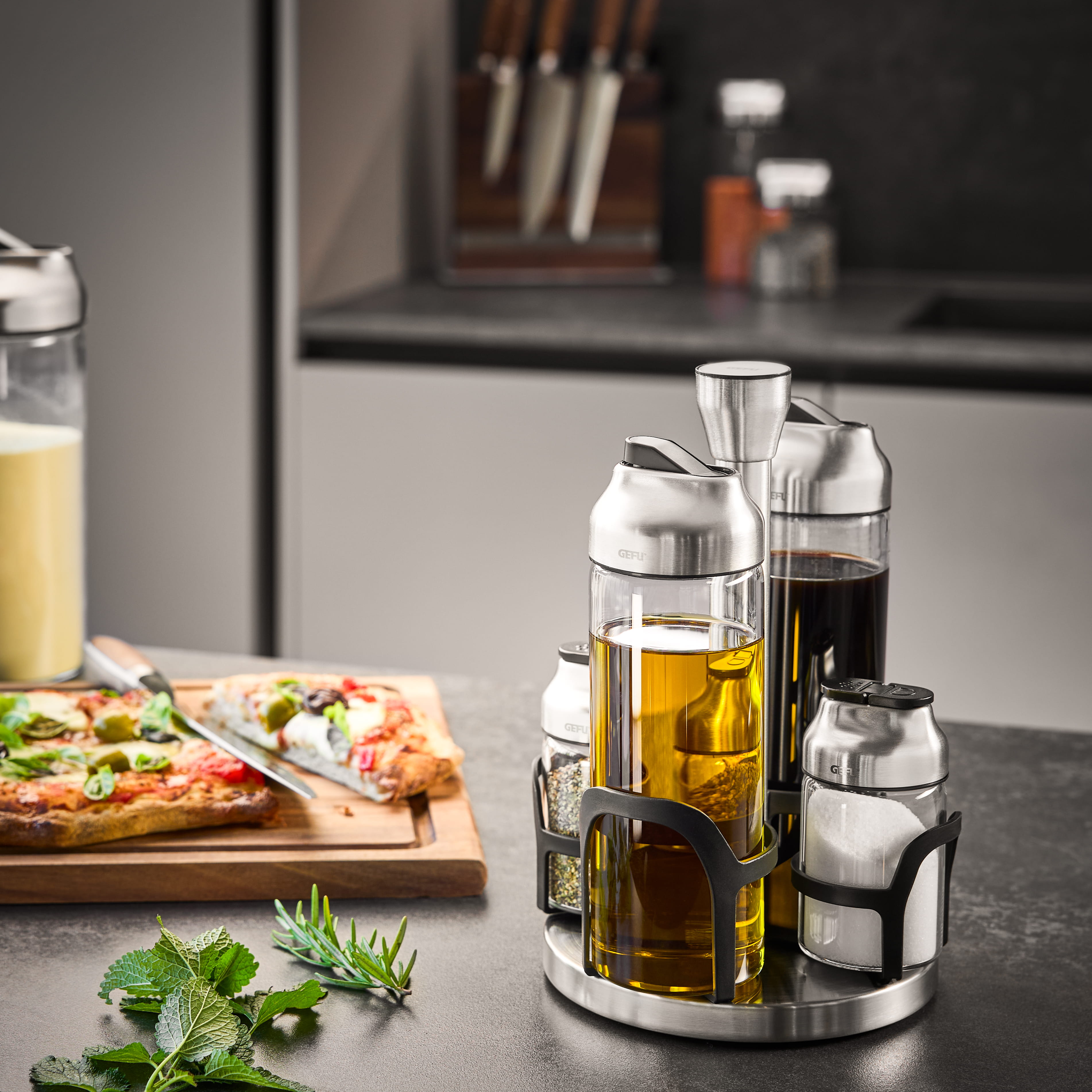 GEFU Gewürzkarussell KIPPO, 7-teilig