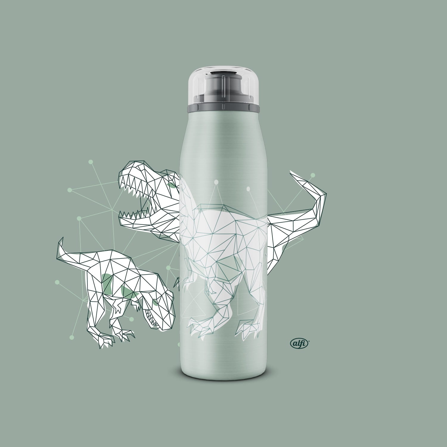 alfi Isolierflasche ISO BOTTLE dinosaurs 0,5 l