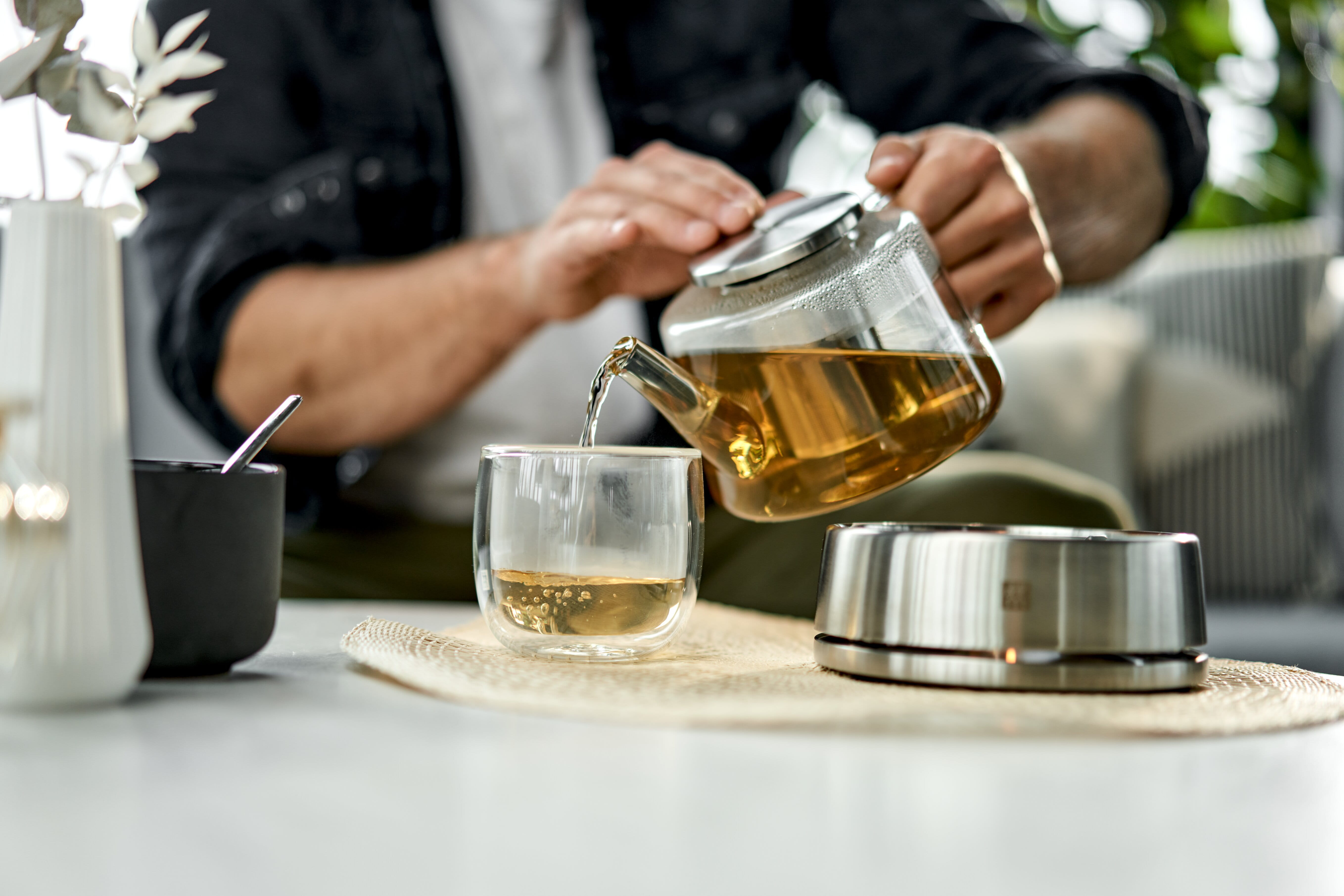 Zwilling Sorrento Teekanne mit Stövchen 800 ml, transparent