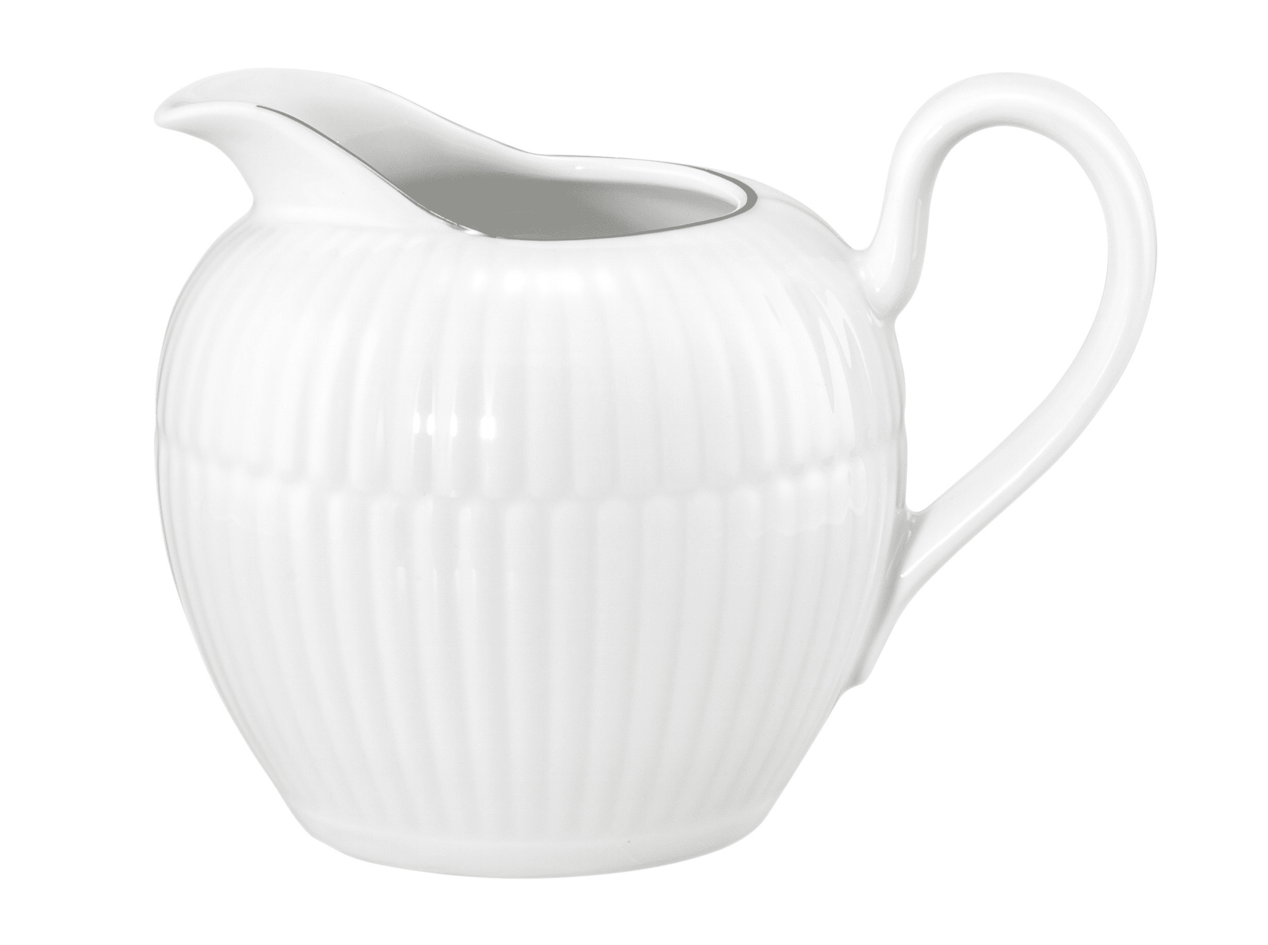 Seltmann Porzellan Amina Weiss / Goldrand Milchkännchen 0,29 l