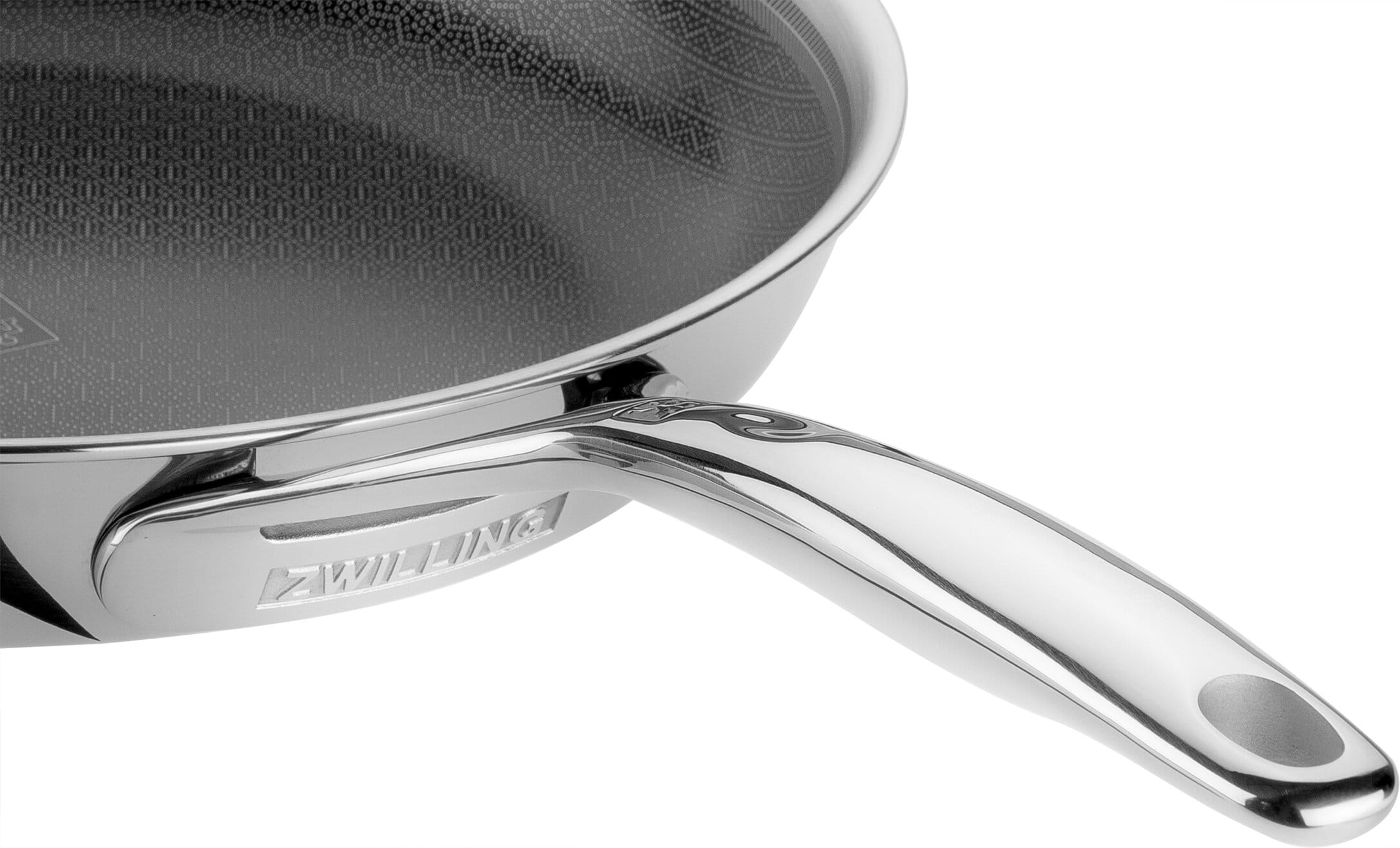 ZWILLING Peak Bratpfanne 24 cm - 18/10 Edelstahl & Keramische Antihaft-Beschichtung