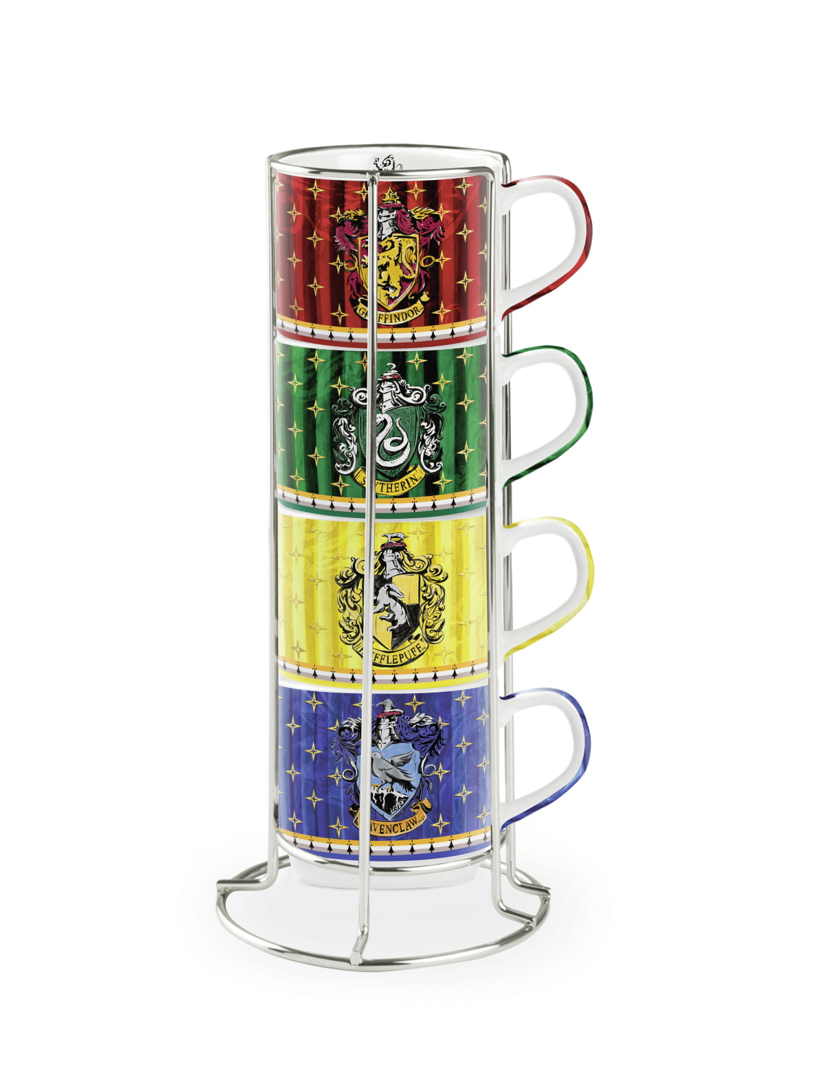 Gilde Harry Potter Espressotasse 4er Set Porzellan, 80ml