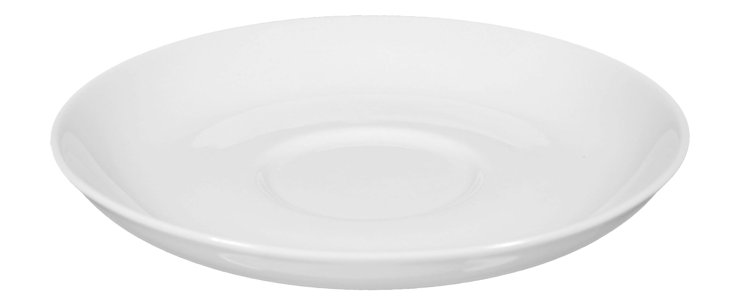 Seltmann Porzellan Lido Weiß uni Teeuntertasse 13 cm
