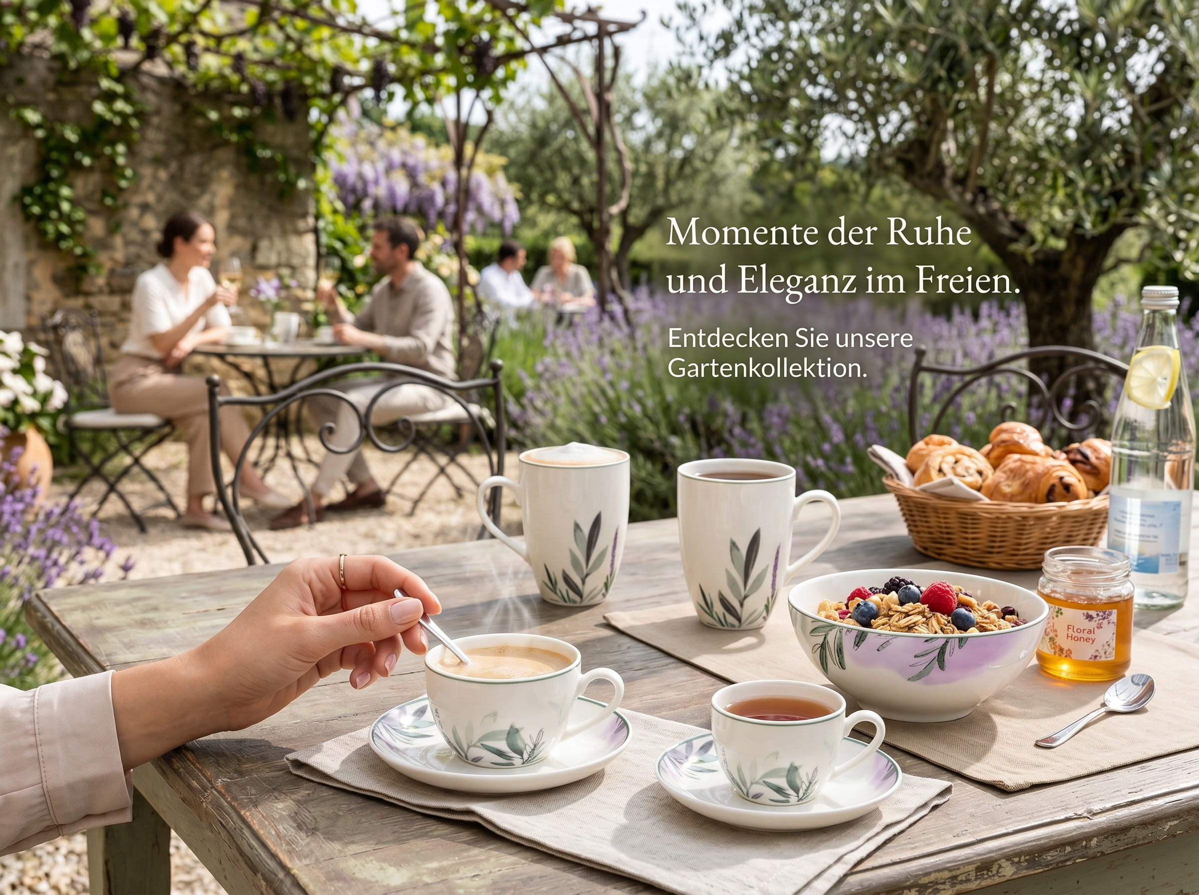 Seltmann Porzellan Savona Provence Lifestylefoto