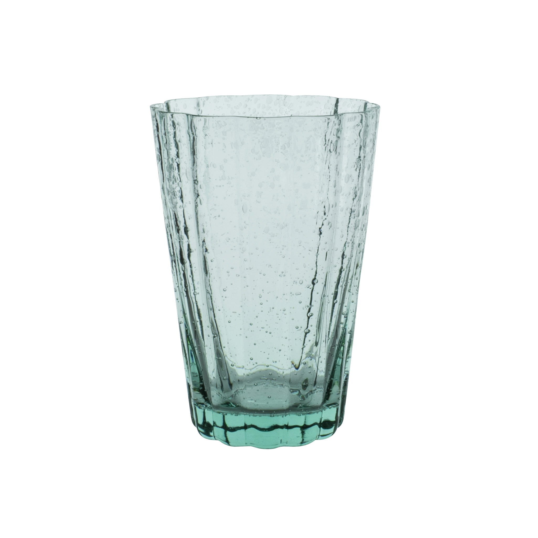 Laura Ashley Glas 4-tlg. Set Longdrinkglas Grün 410 ml