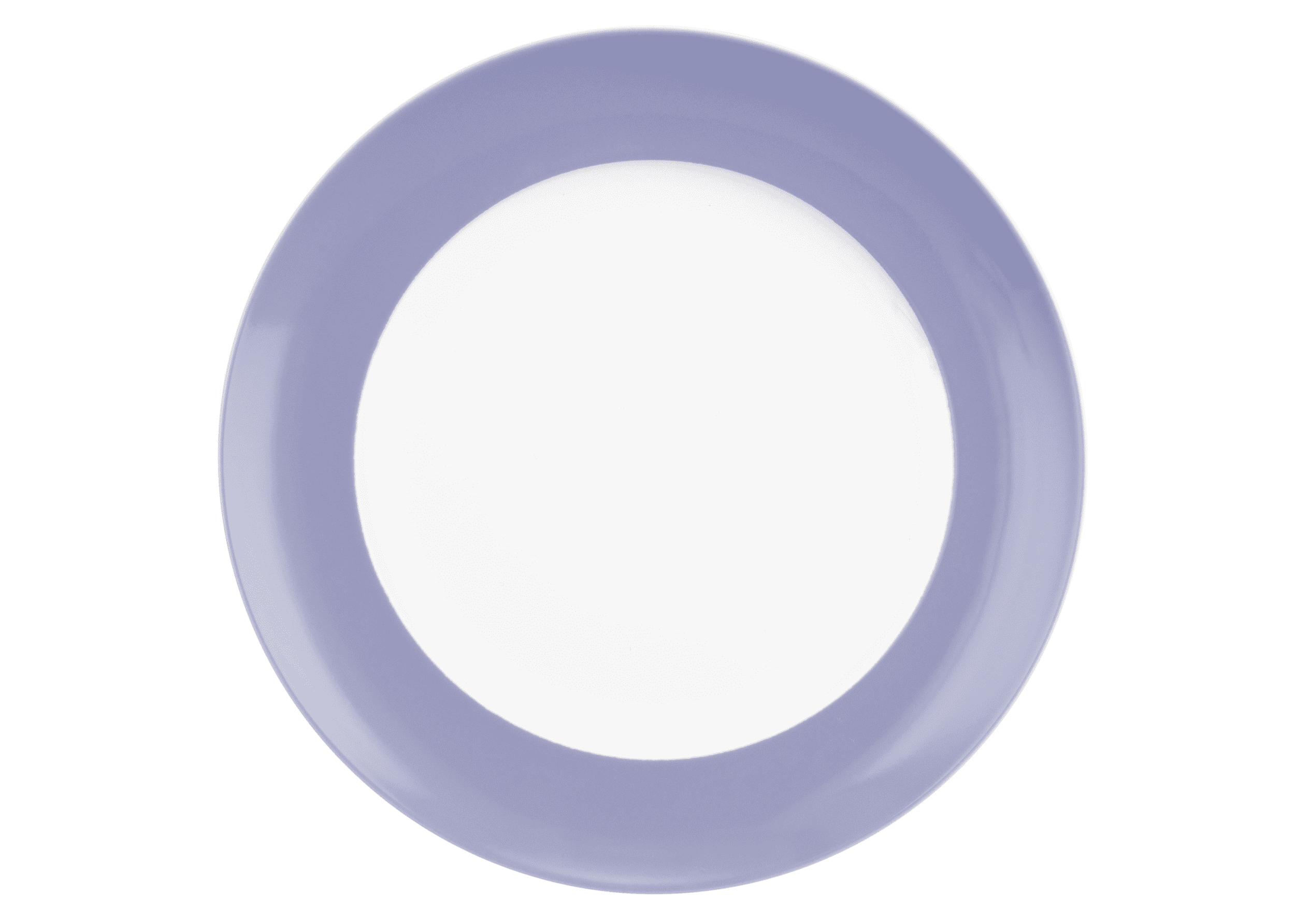 Seltmann Porzellan Liberty Pure Colors grape purple Frühstücksteller rund 22,5 cm Fahne
