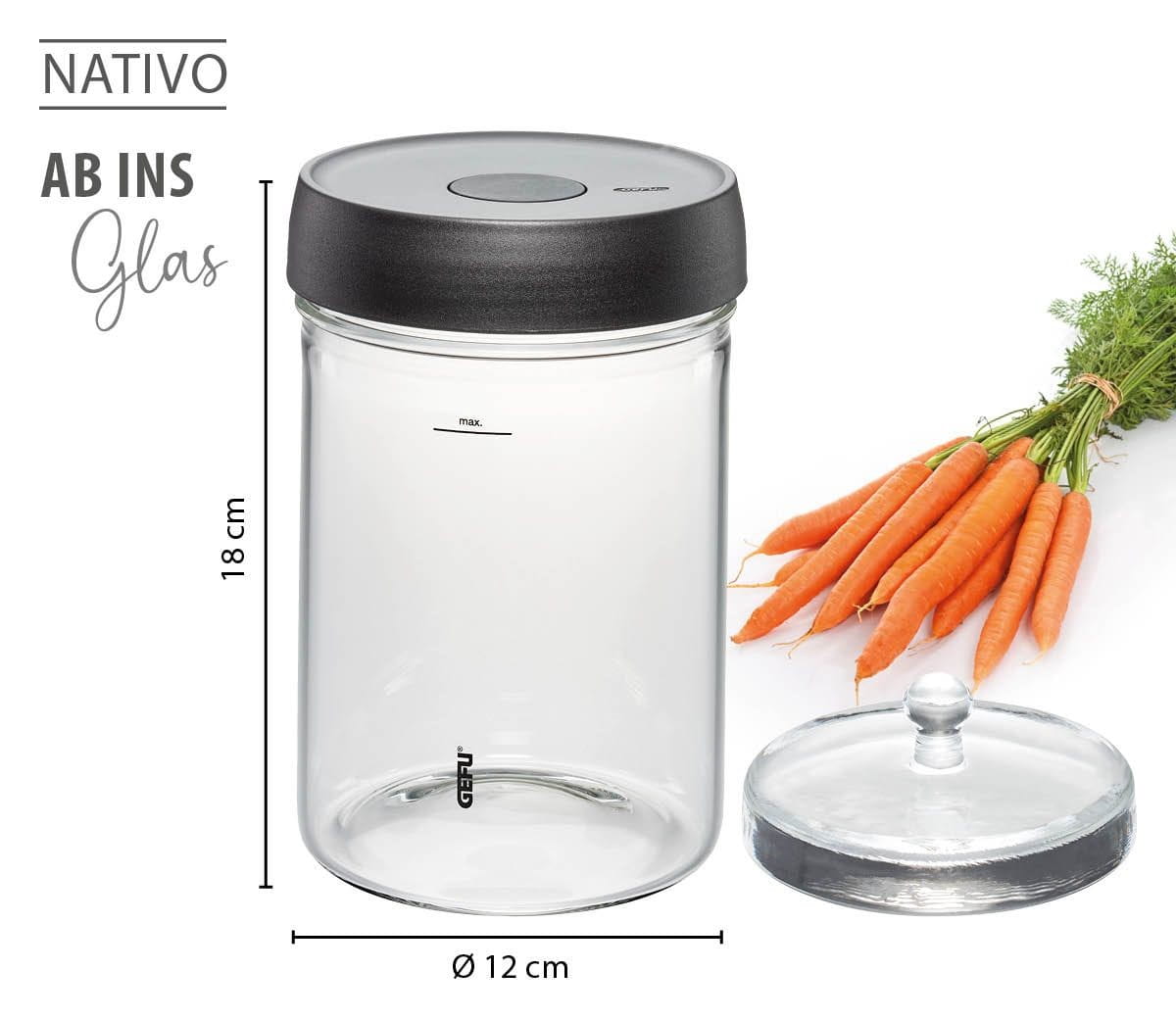 GEFU Fermentier-Set NATIVO, 4-teilig