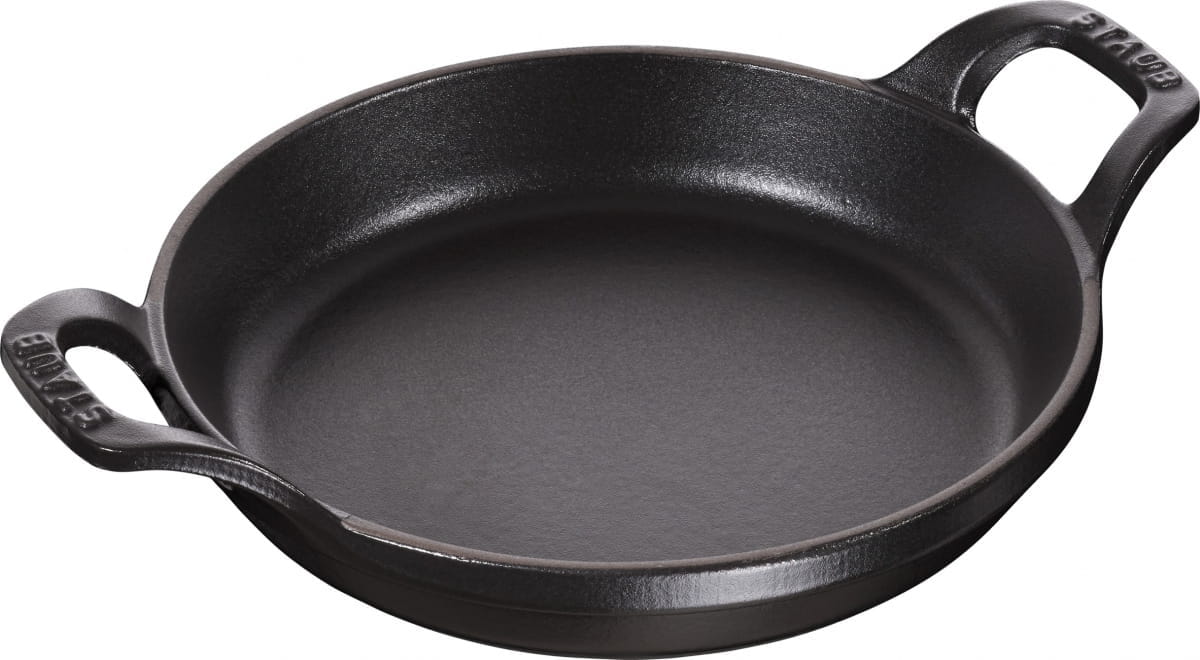 Staub Spezialitäten Ofenformenset rund 6-teilig, Ø 16 cm, Schwarz