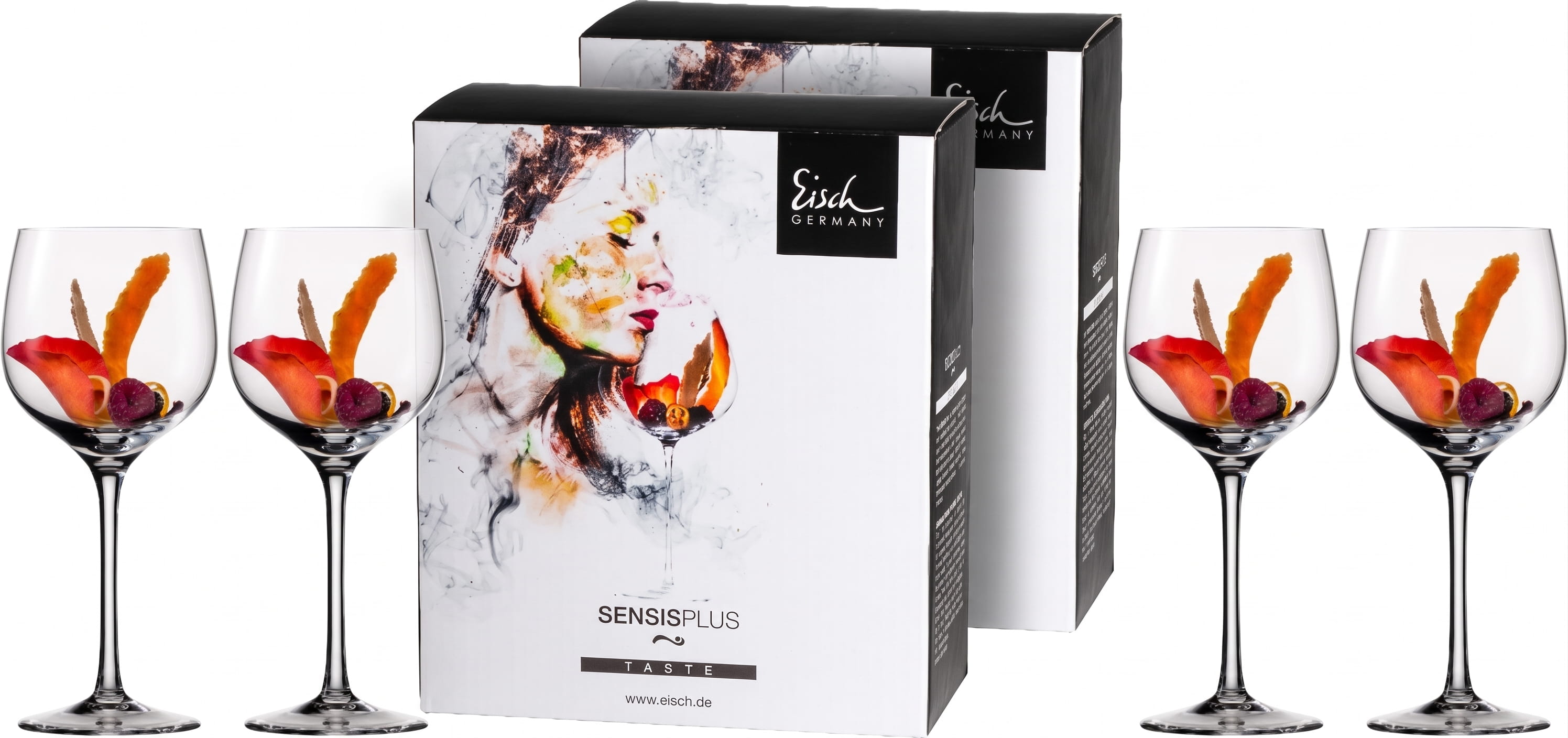 Eisch Glas Superior Sensis plus Burgunderglas 500/1 - 4 Stück im Geschenkkarton