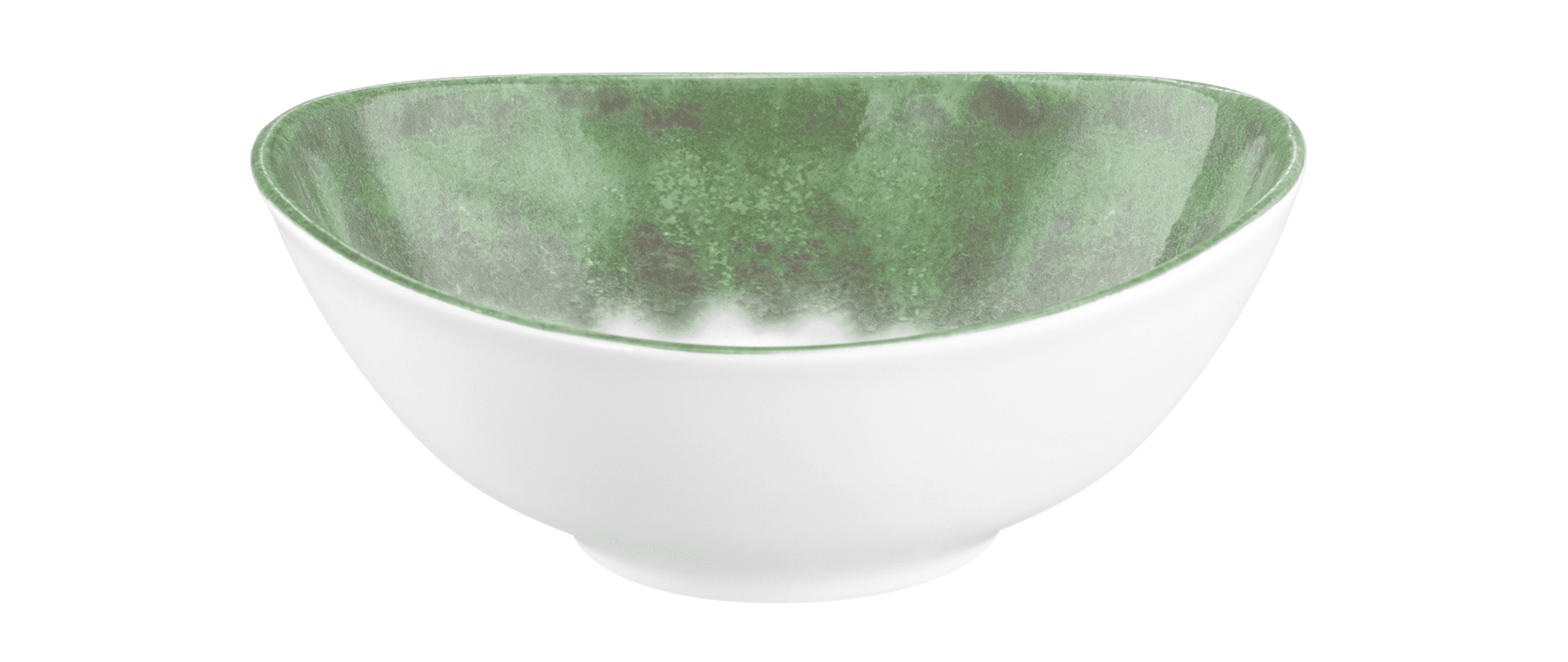 Seltmann Porzellan Modern Life Batik Matcha Bowl oval M5306 12 cm