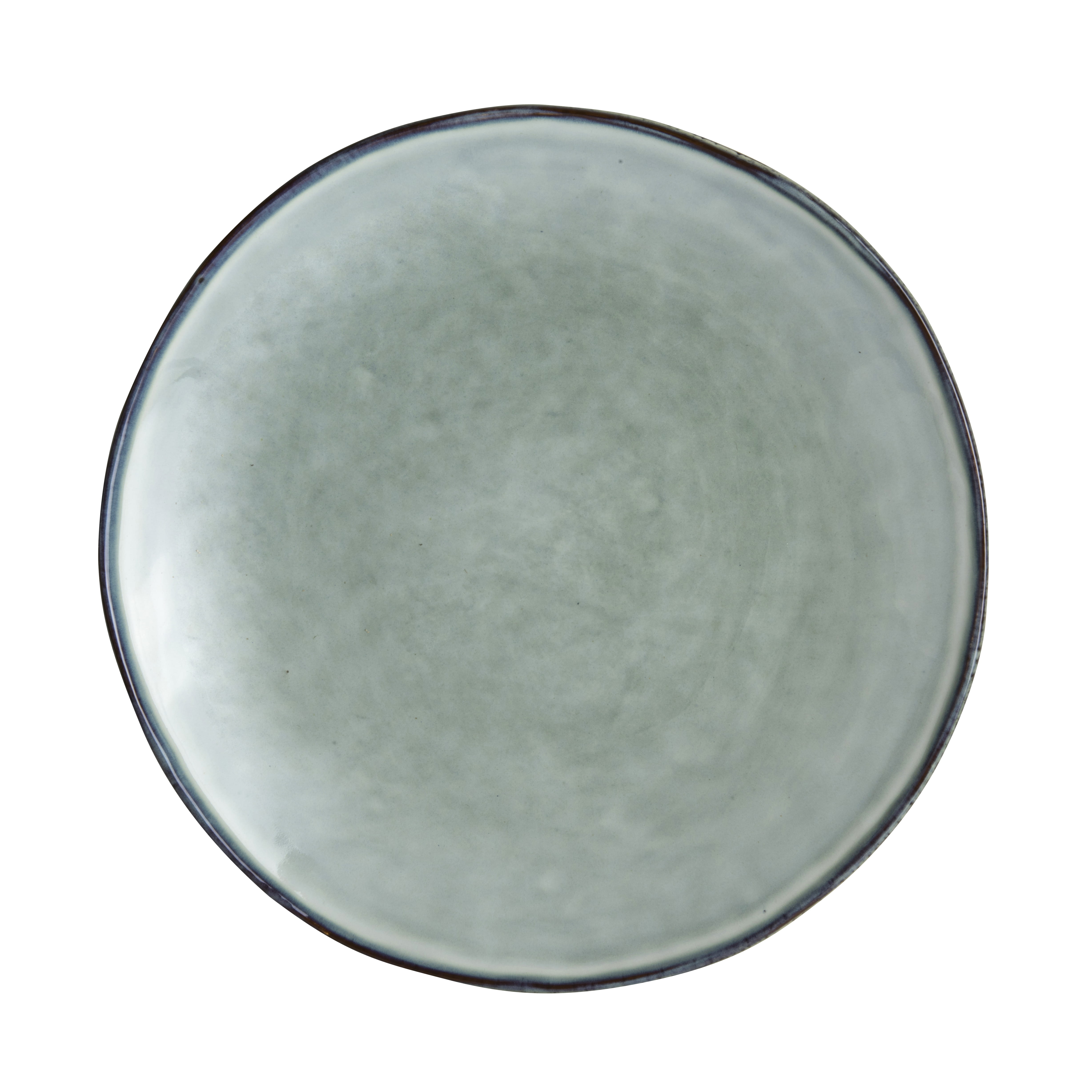 Dutch Rose Organic Teller 26,5 cm blau