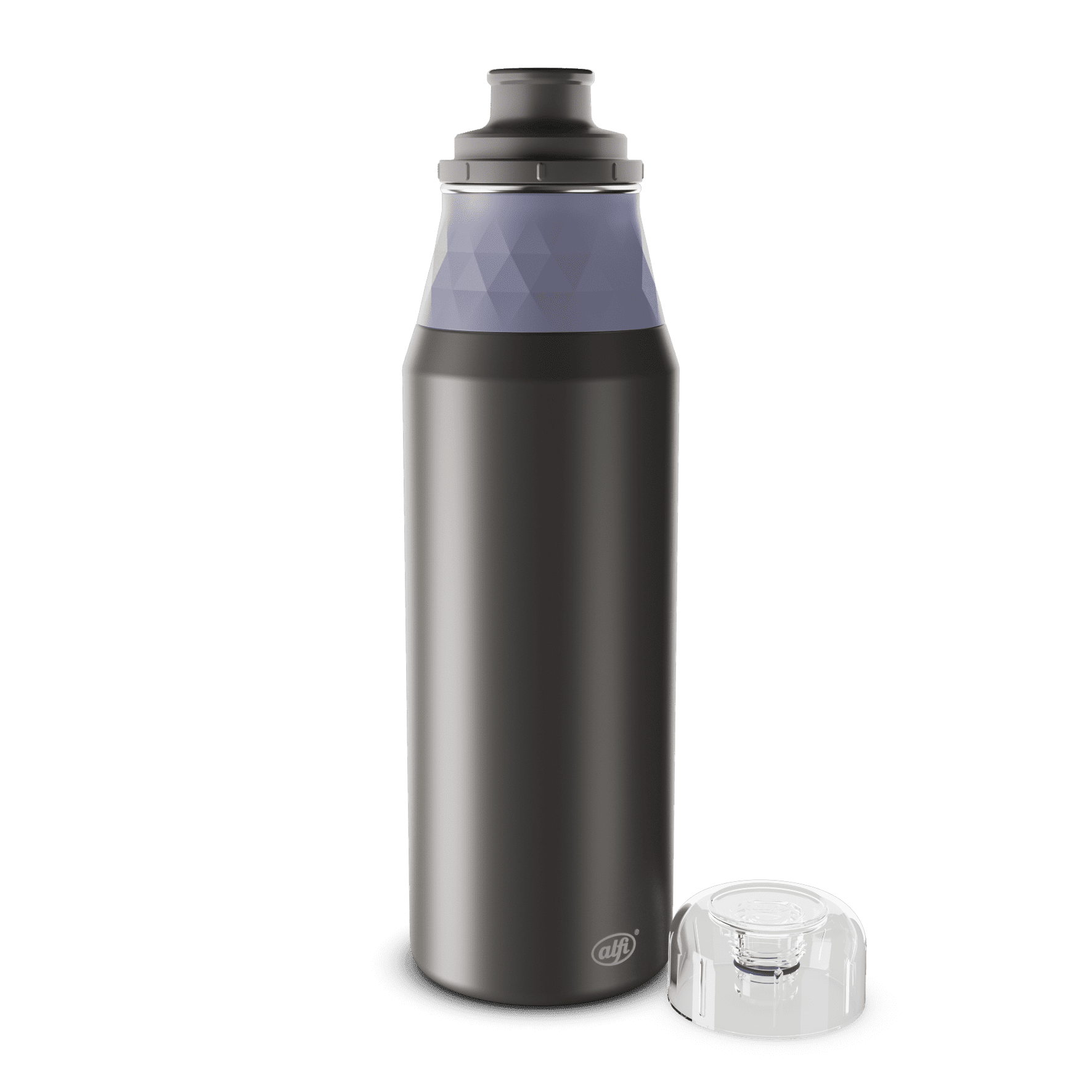 alfi Trinkflasche Endless Bottle FUSION cool grey/lavender 0,9 l